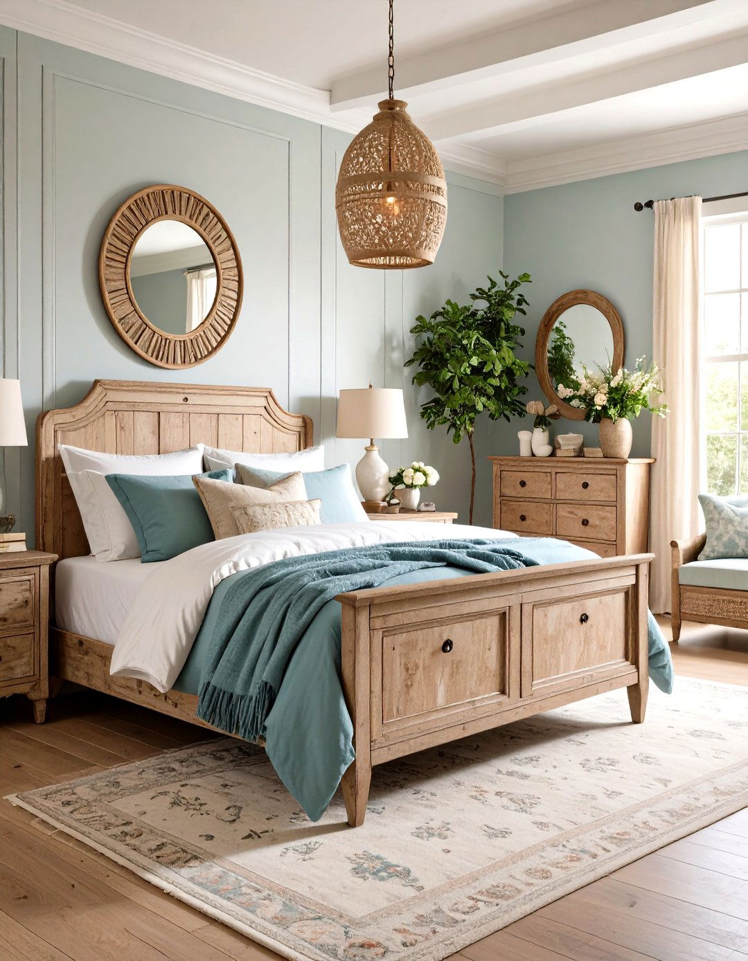 Distressed Furniture Finishes for Authentic Country Bedroom Style - 20 Country Bedroom Ideas