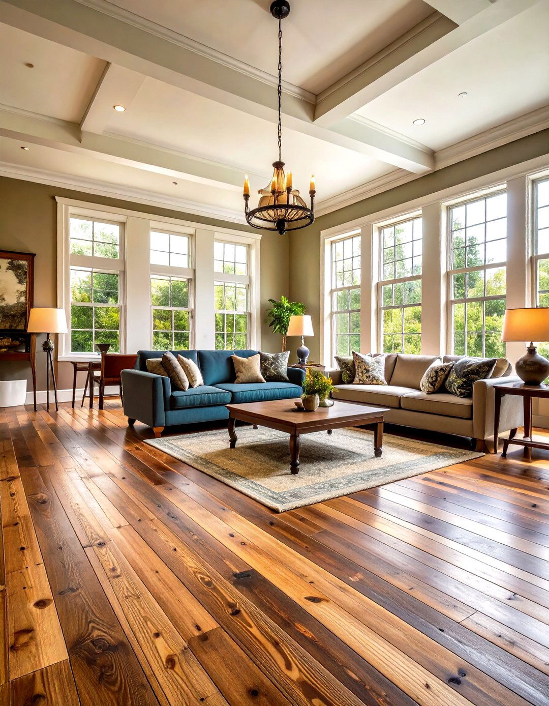 Distressed Wood Floor Appearance - 20 Wood Floor Ideas