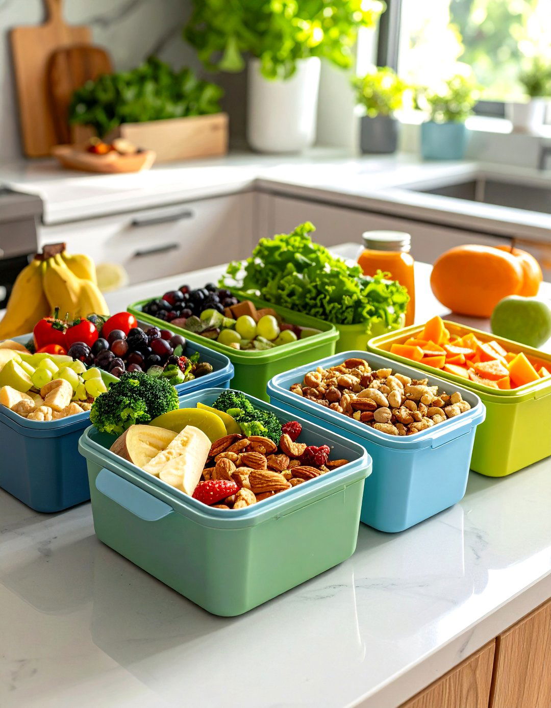 Divided Snackle Boxes - 20 Snack Storage Ideas