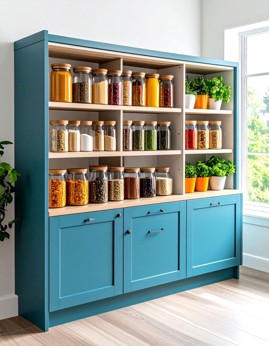 Door Mount Spice Rack - 20 Small Galley Kitchen Ideas on a Budget