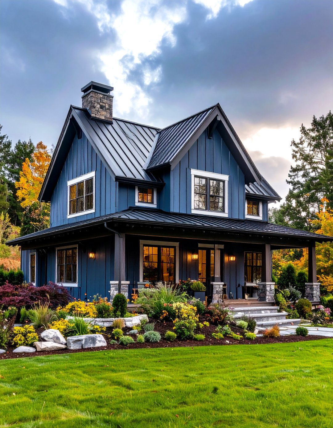 Dorian Gray Greige Paint Offers Dramatic Depth - 20 Greige Paint Colors for Exteriors