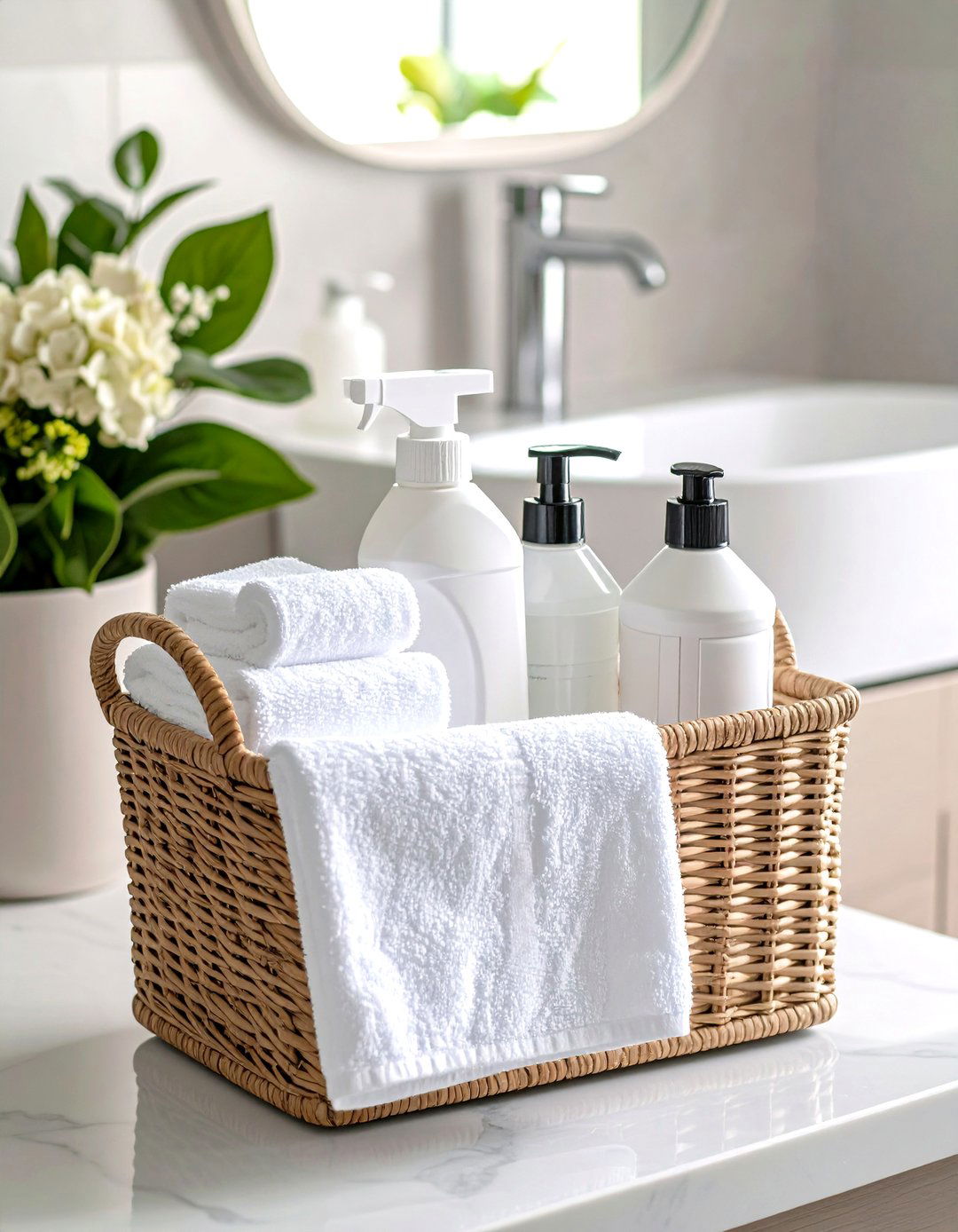 Dorm Bathroom Cleaning Supply Organization - 20 Dorm Bathroom Ideas