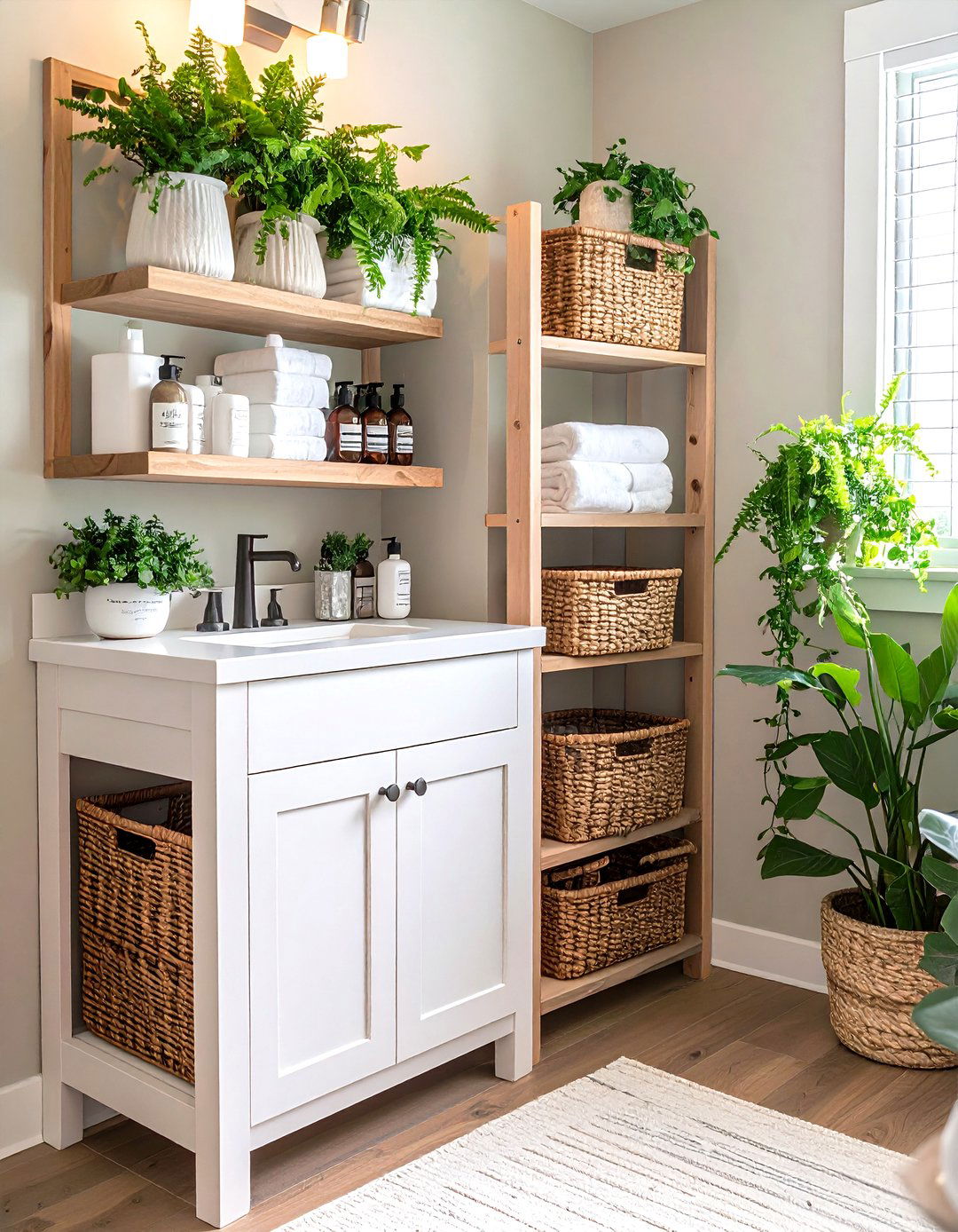 Dorm Bathroom Corner Space Maximization - 20 Dorm Bathroom Ideas