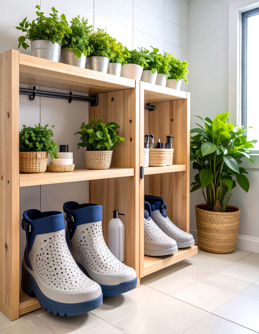 Dorm Bathroom Shower Shoe and Foot Protection Strategy - 20 Dorm Bathroom Ideas