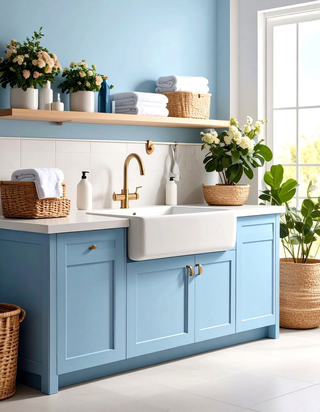 Double Basin Laundry Room Sink - 20 Laundry Room Sink Ideas