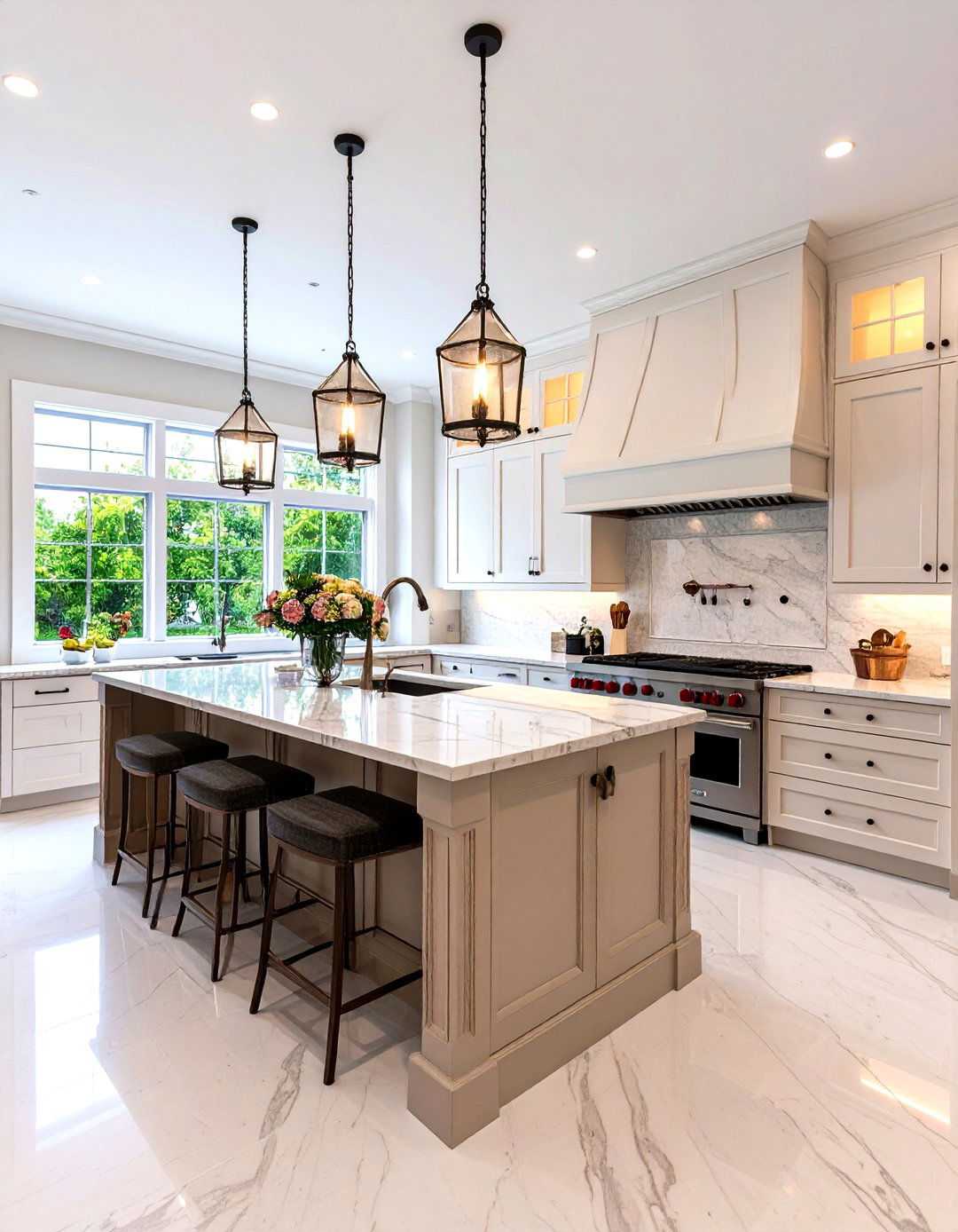 Double Island Kitchen for Serious Entertaining - 20 Dream Kitchen Ideas