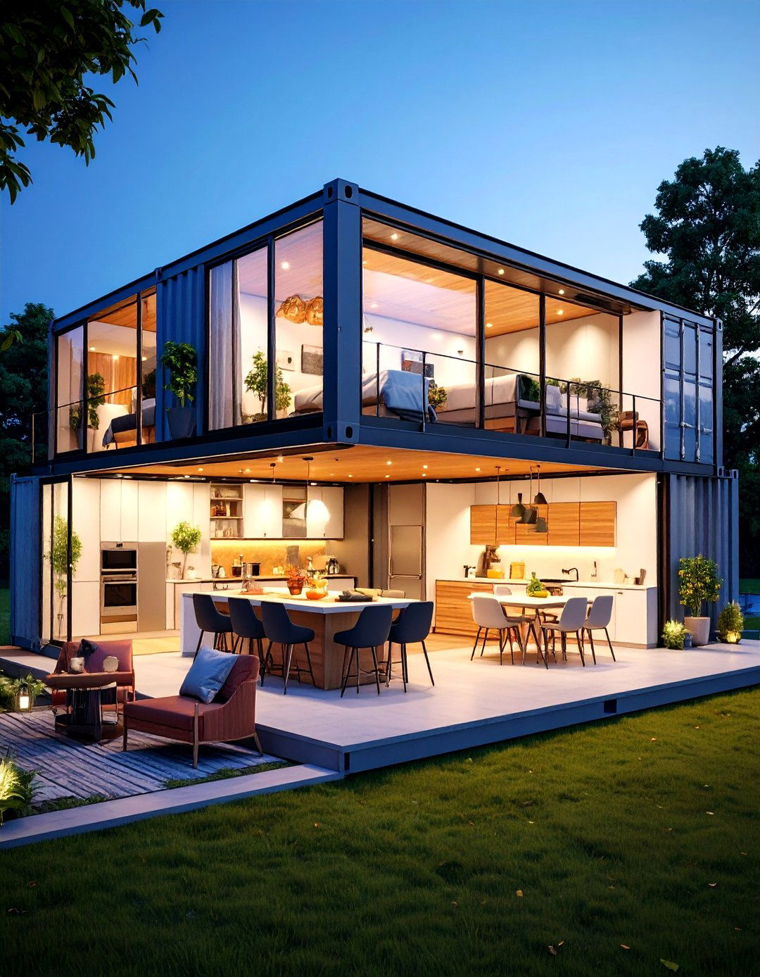 Double Wide Container Home - 20 Container Home Ideas