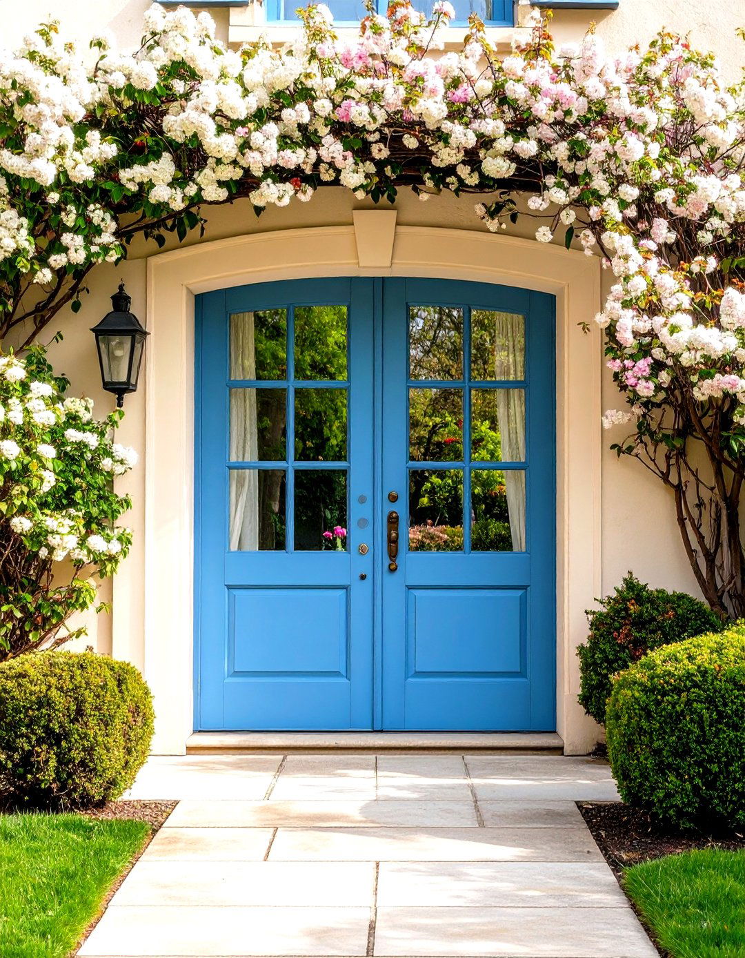 Double Wide French Patio Door Entrance - 20 Patio Door Ideas
