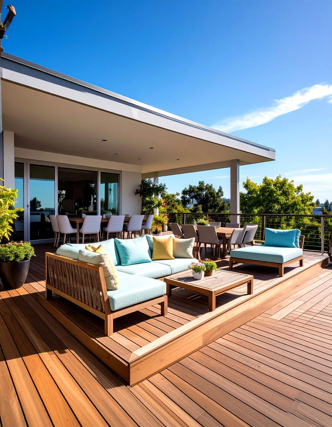 Double the Fun Two Level Deck - 20 Small Deck Ideas