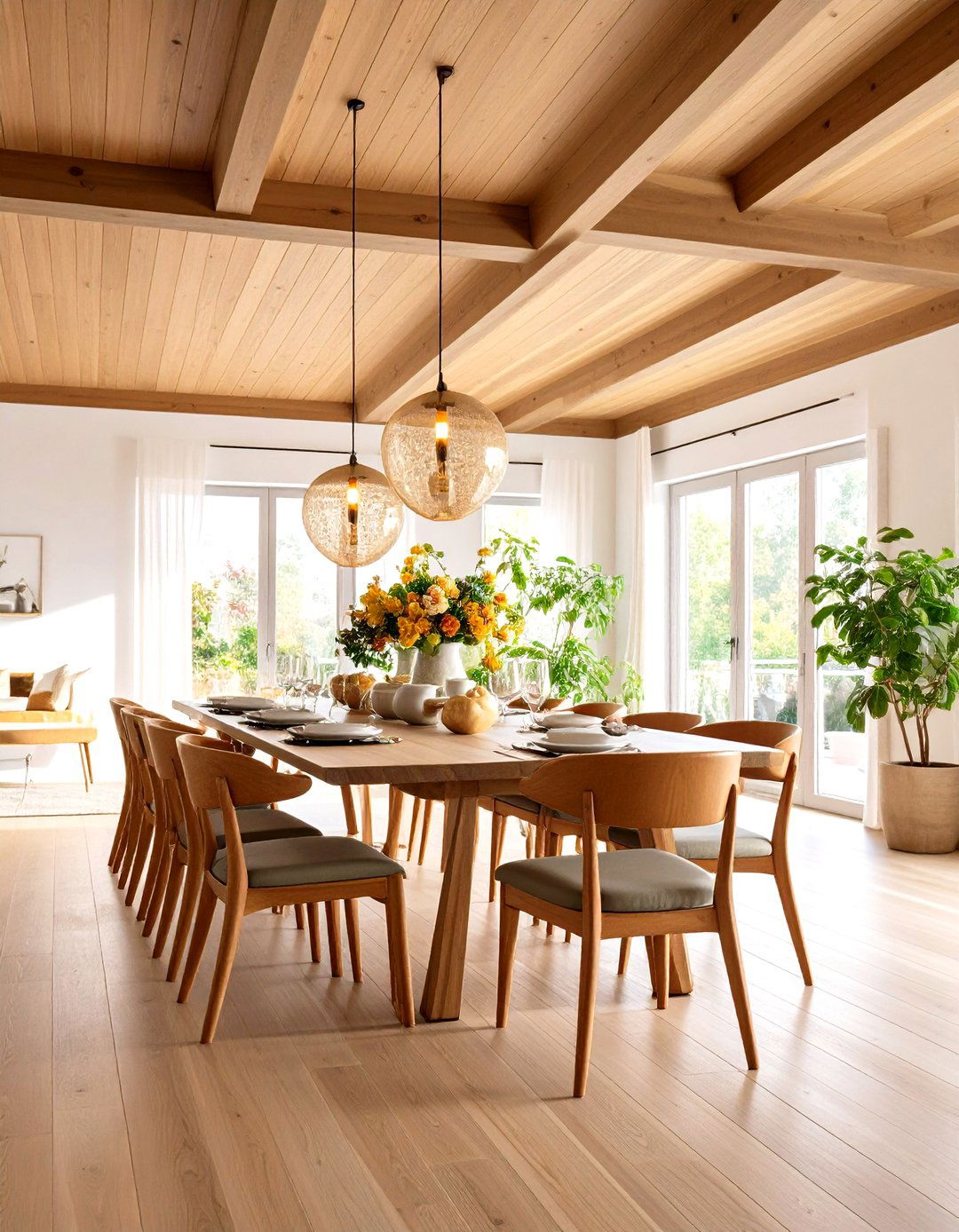 Dramatic Ceilings Add Personality to the Dining Room - 20 Dining Room Ideas