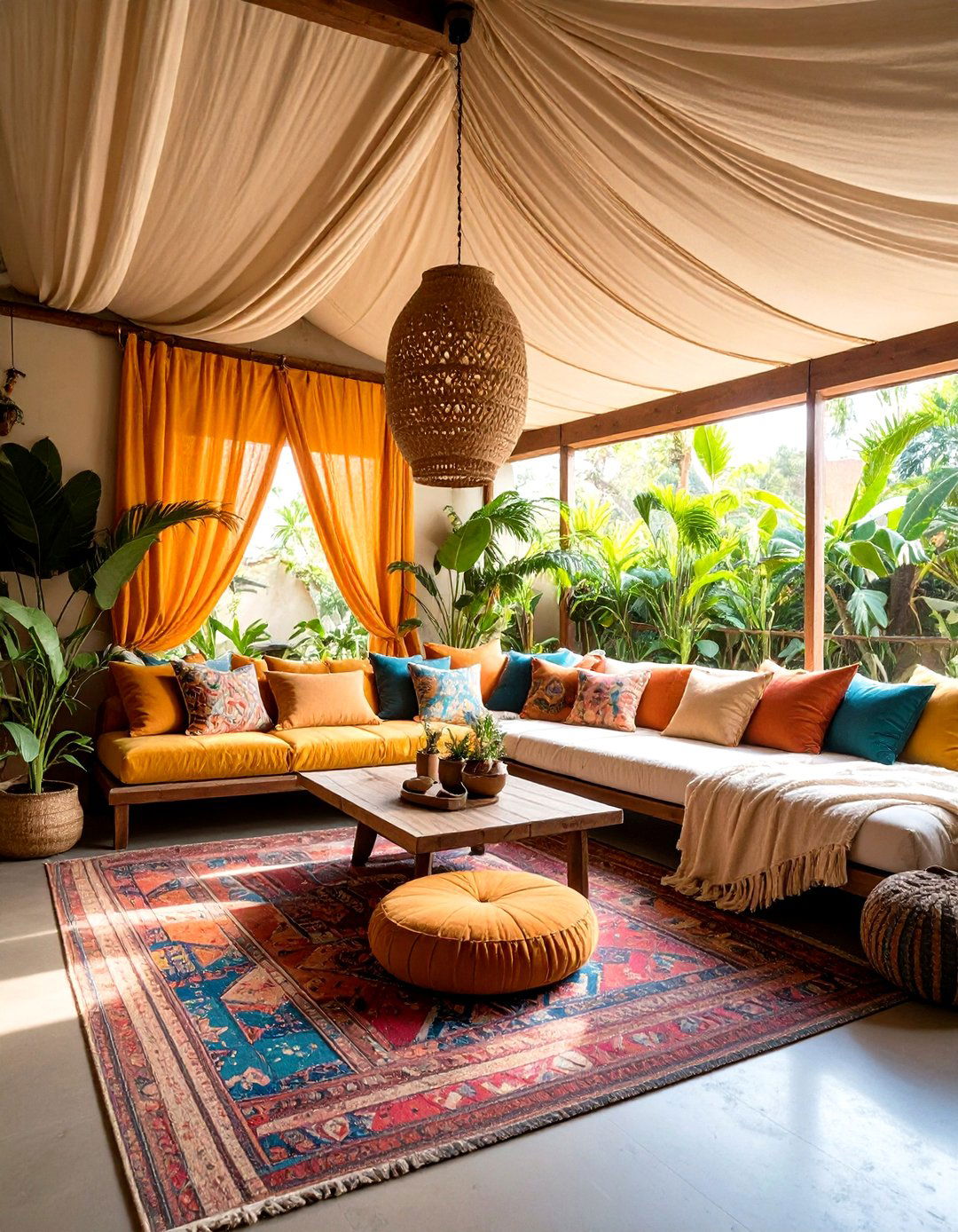 Drape or Tent the Ceiling for Cocooning - 20 Snug Room Ideas