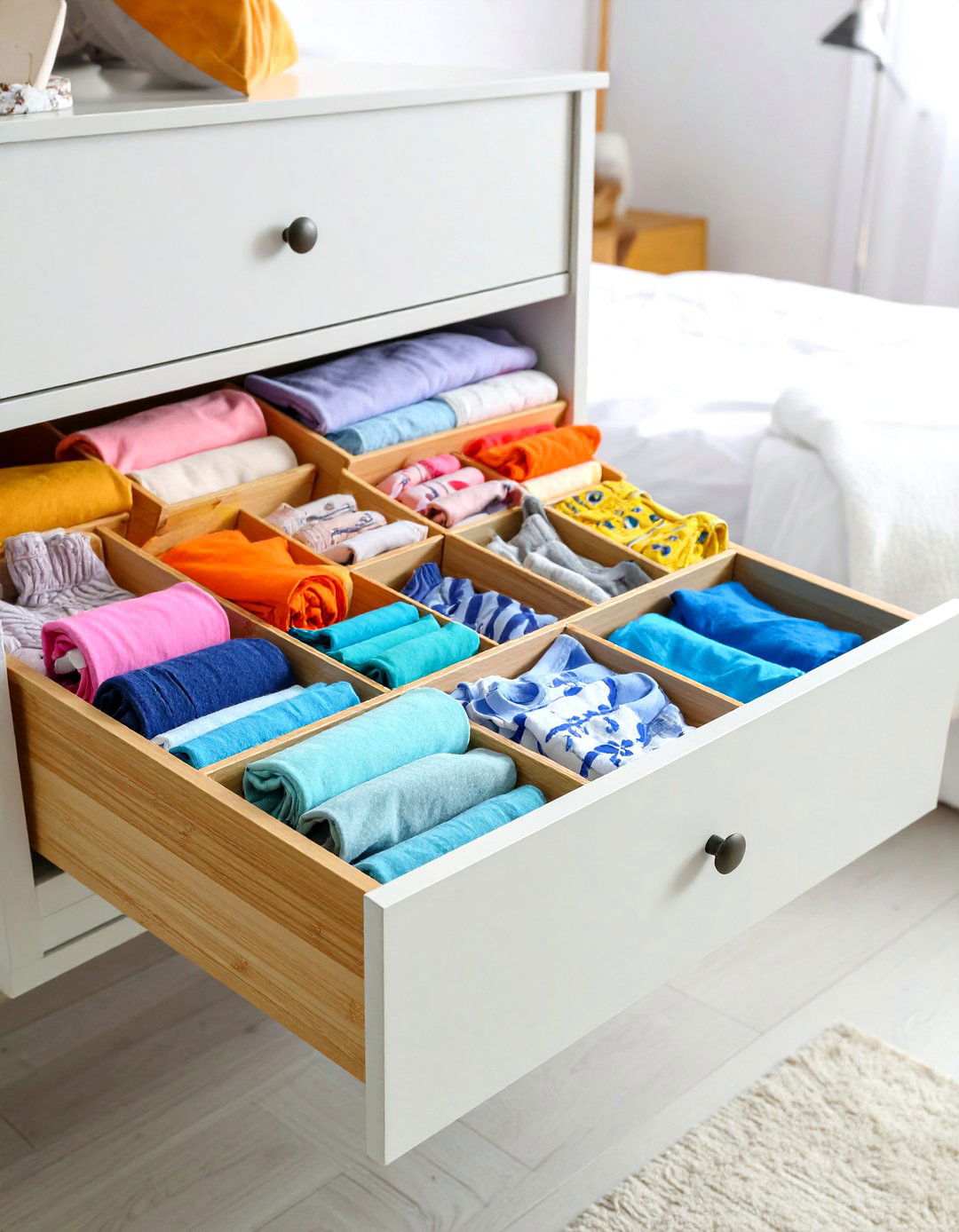Drawer Divider Small Bedroom Storage - 20 small bedroom storage ideas