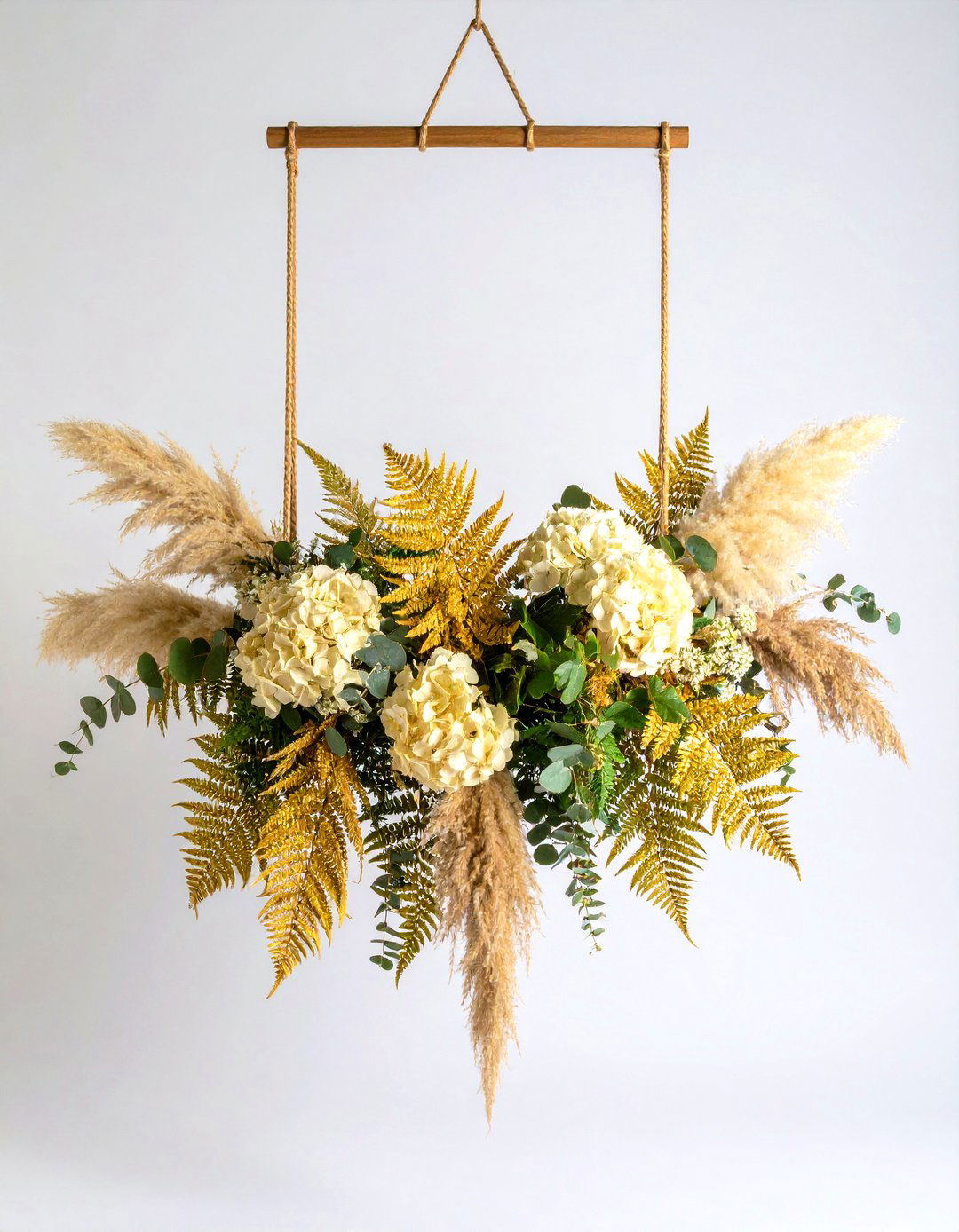 Dried Floral Fall Wedding Decor Arrangements - 20 Fall Wedding Décor Ideas