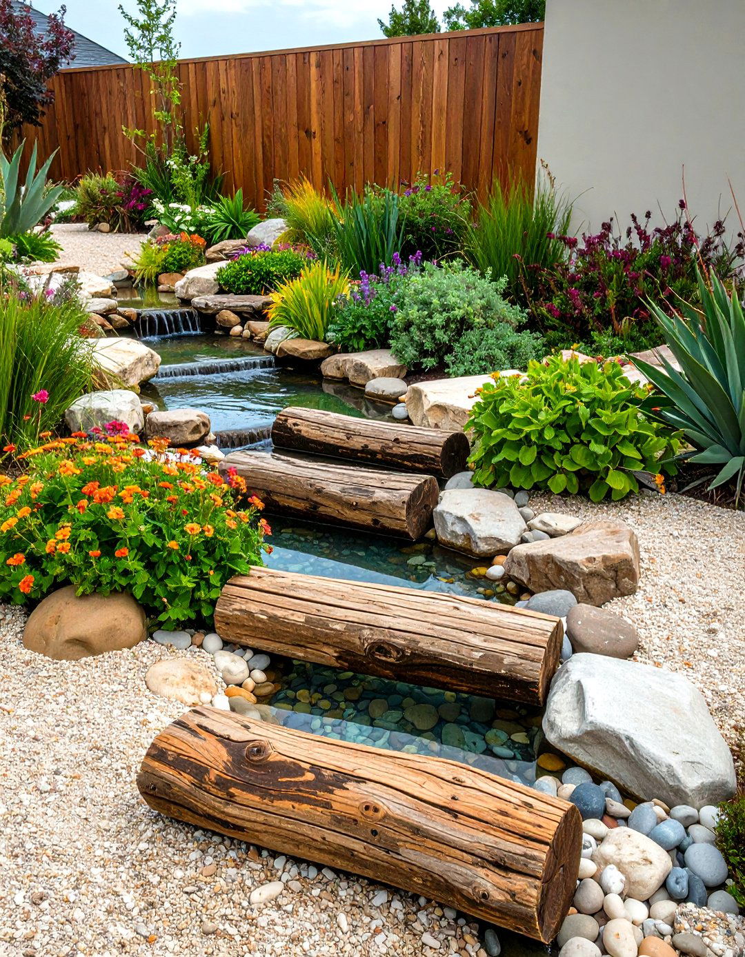 Driftwood Spillway Pond - 20 Small Pond Ideas With Waterfalls