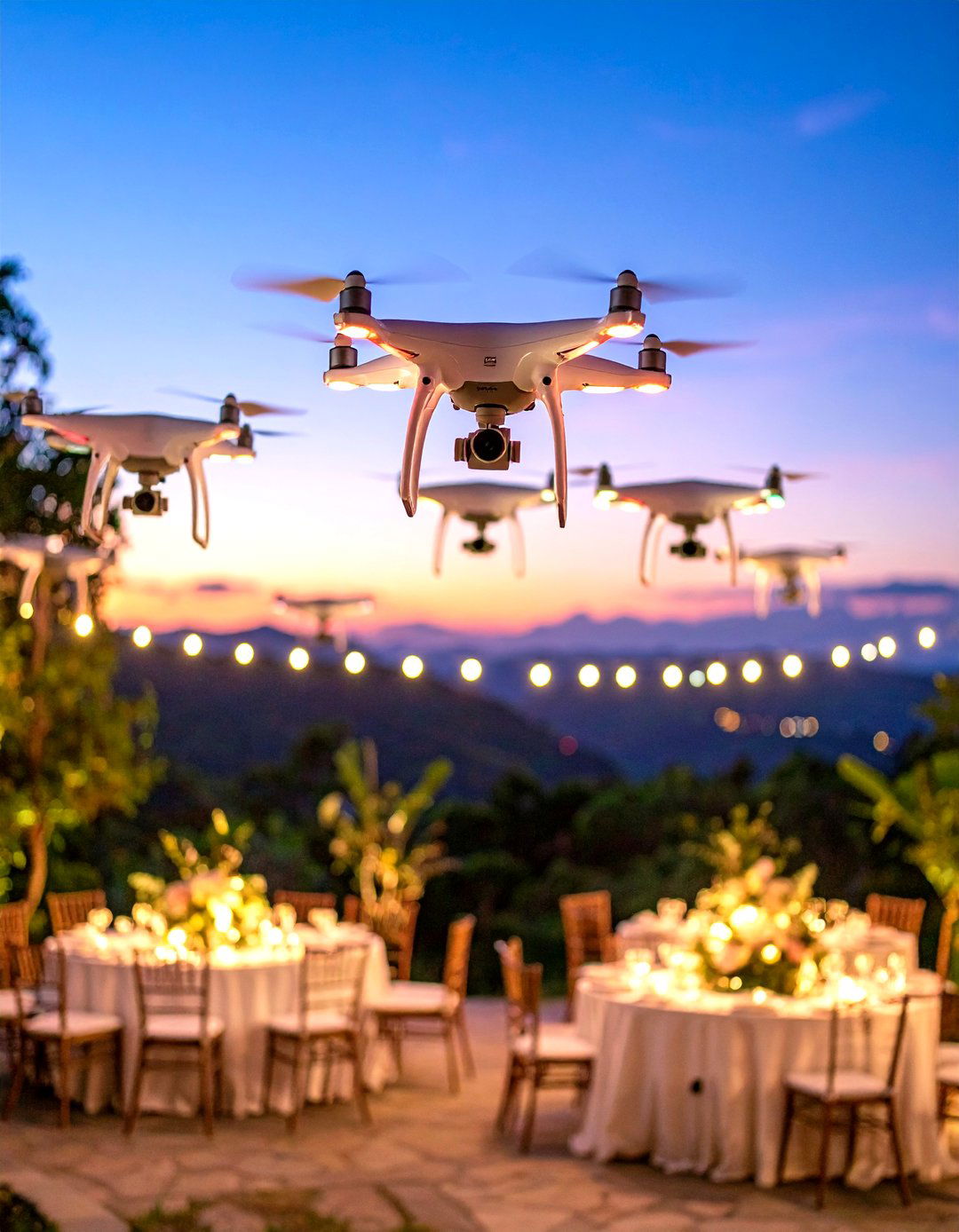 Drone Light Show Wedding Send off - 20 Wedding Send-off Ideas