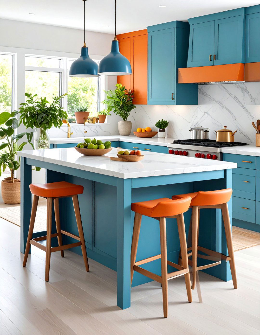 Drop Leaf Breakfast Bar - 20 Small Kitchen Island Ideas