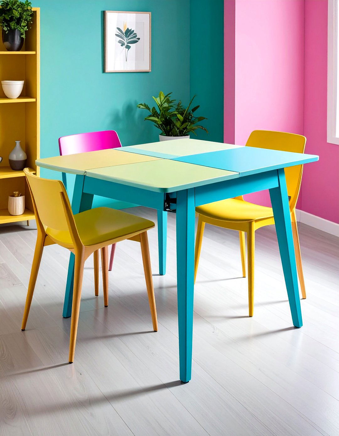 Drop Leaf and Folding Tables - 20 Small Dining Room Ideas