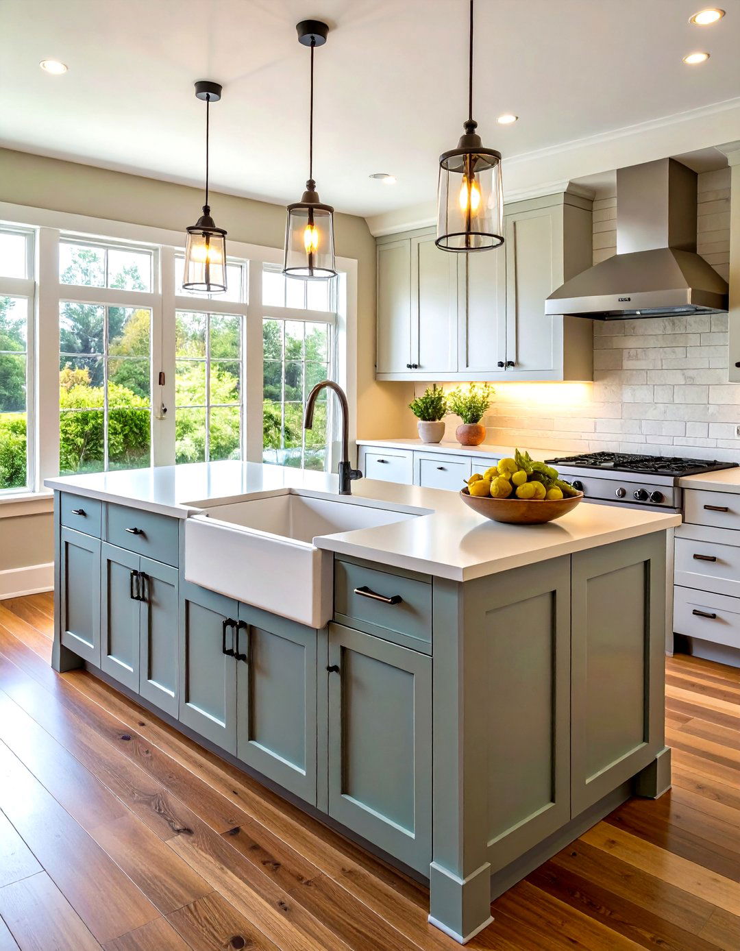 Dual Mount Kitchen Sink Installation Flexibility - 20 Kitchen Sink Ideas