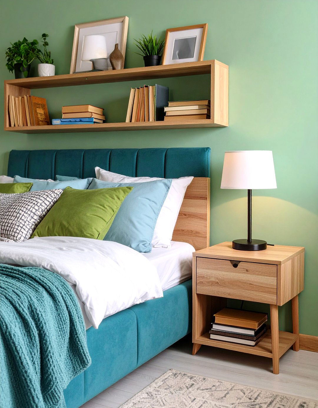 Dual Purpose Lighting - 20 Small Bedroom Lighting Ideas