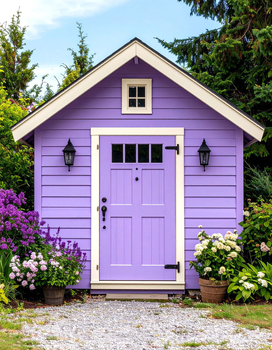Dusty Lilac - 20 Shed Color Ideas