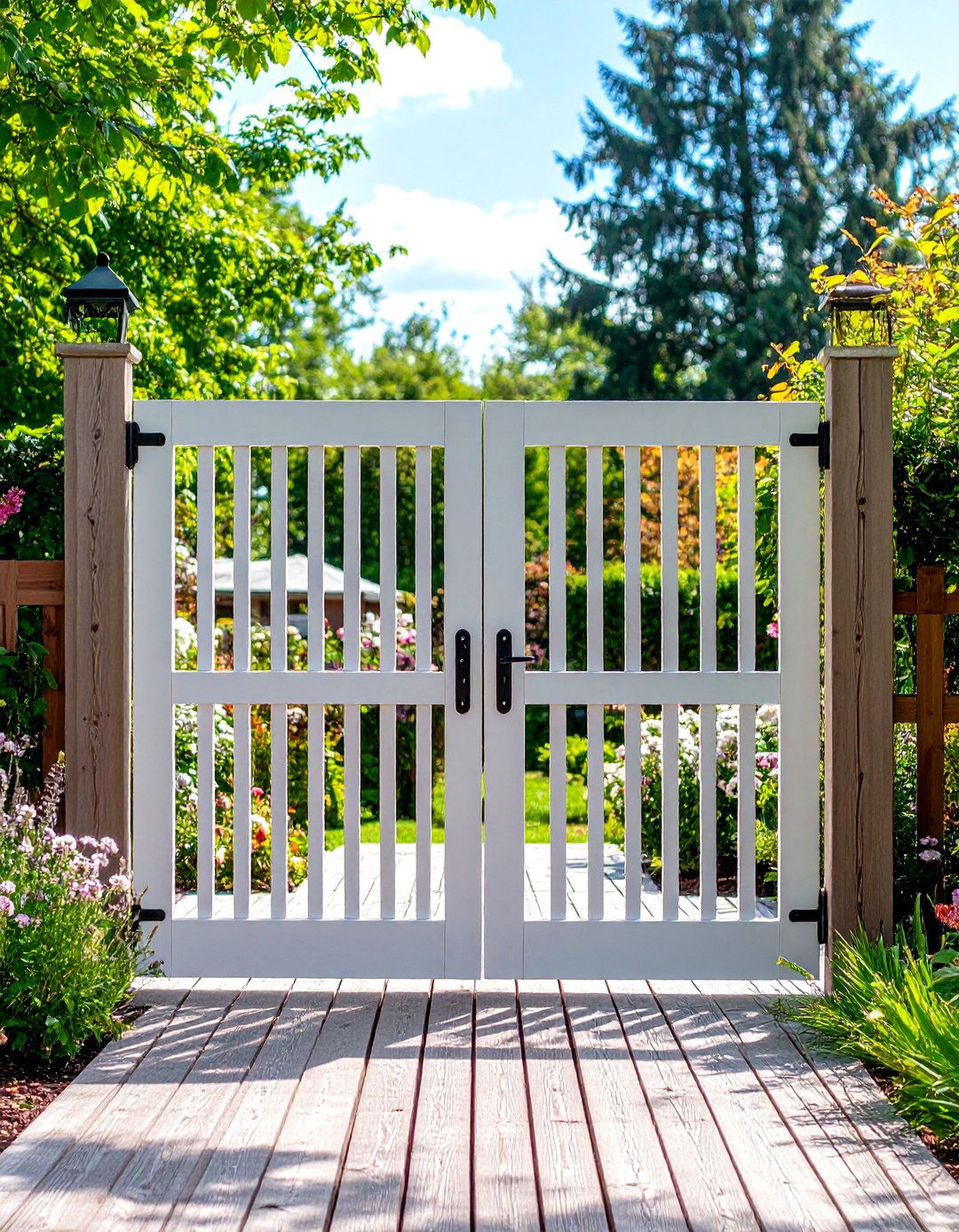 Dutch Style Half Deck Gate Offers Flexible Ventilation - 20 Deck Gate Ideas