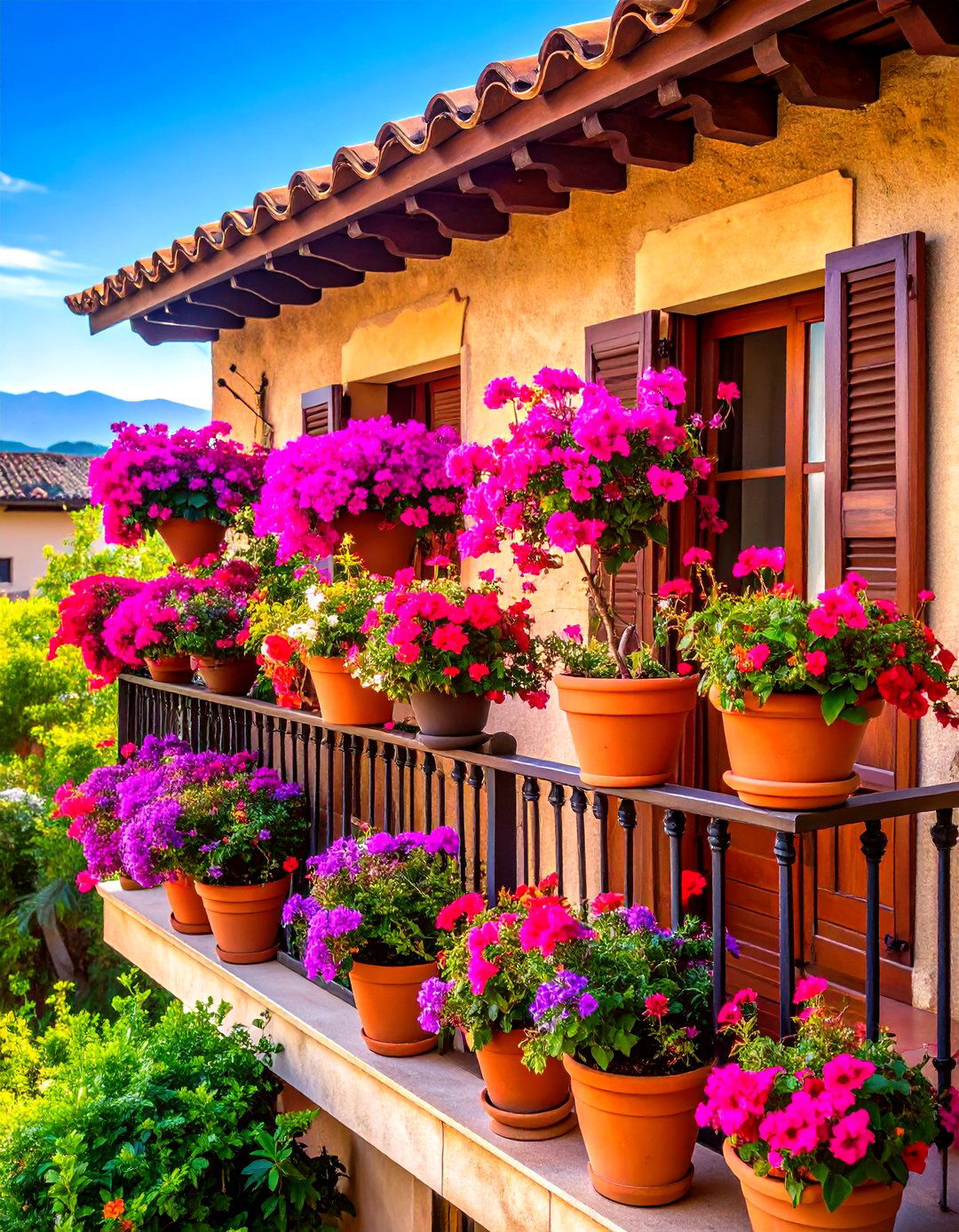 Dwarf Bougainvillea Balcony Bracts - 20 Flowering Plants for Balcony