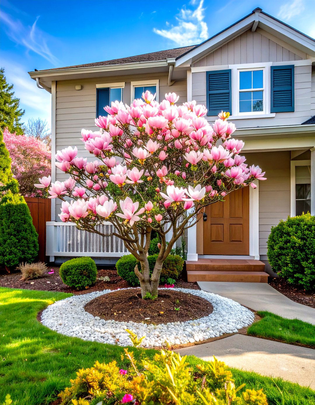 Dwarf Saucer Magnolia Little Gem Magnolia soulangeana - 20 Small Trees for Front Yard