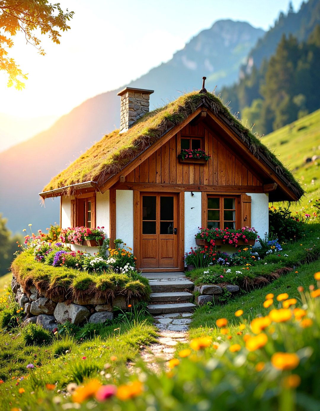 Earth Bermed Duck House for Year Round Temperature Stability - 20 Duck House Ideas