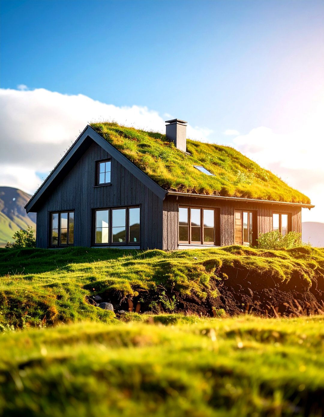 Earth Bermed Houses With Green Roofs - 20 Houses With Green Roofs