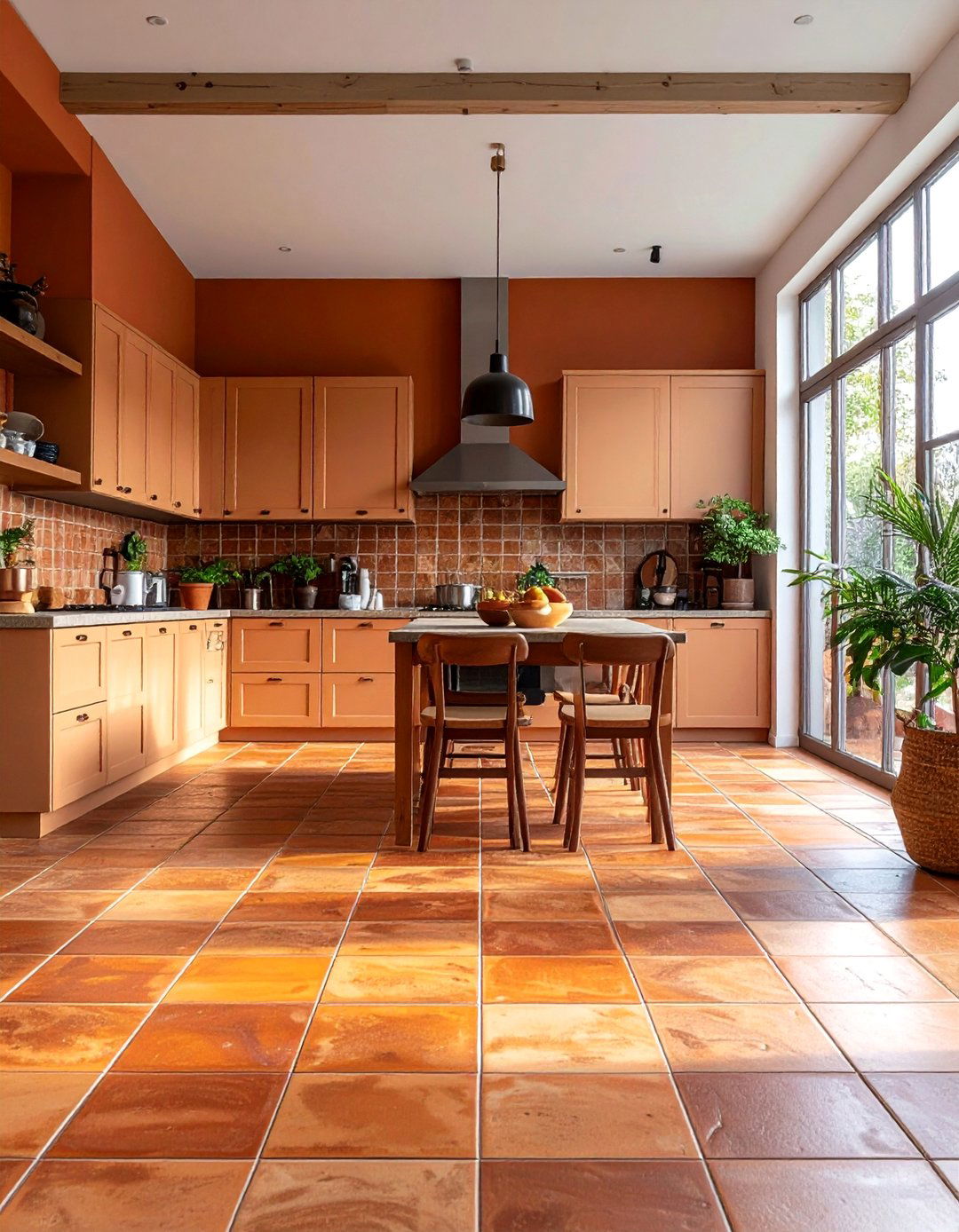 Earth Tone Kitchen Floor Tile Natural Harmony - 20 Kitchen Floor Tile Ideas