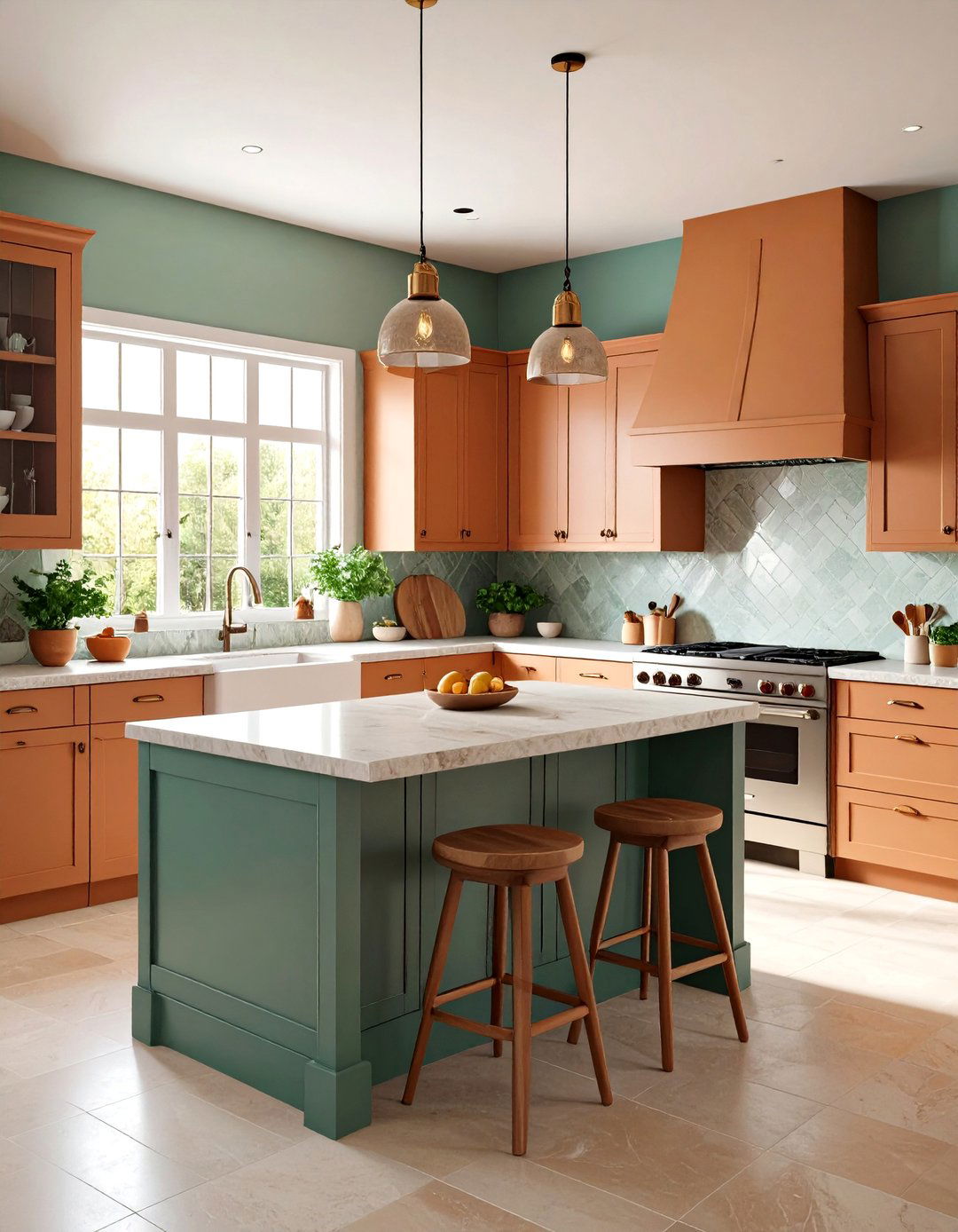 Earth Tone Kitchen Remodel - 20 Kitchen Remodel Ideas