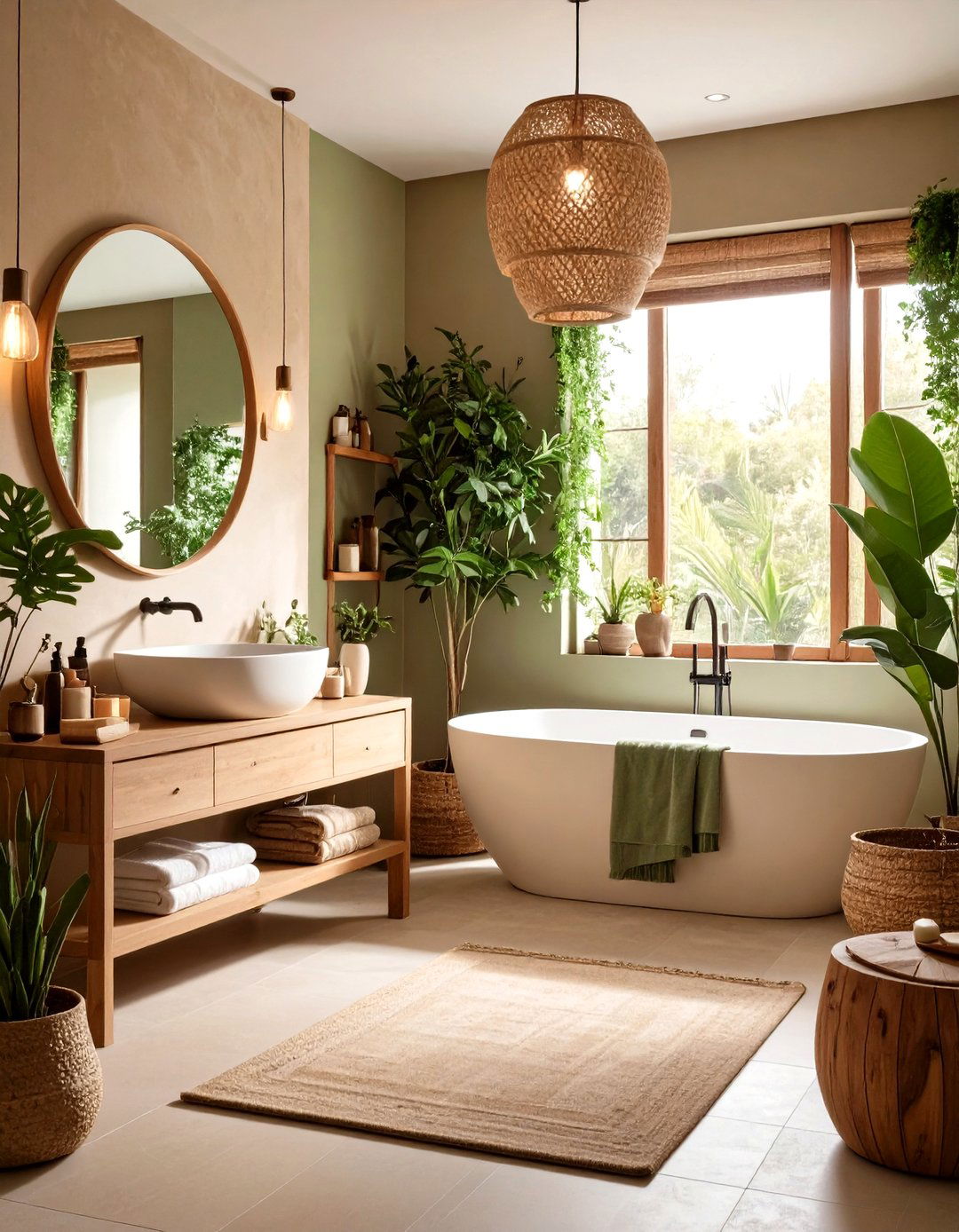 Earthy Color Palettes for Bathroom Warmth - 20 Cozy Bathroom Ideas