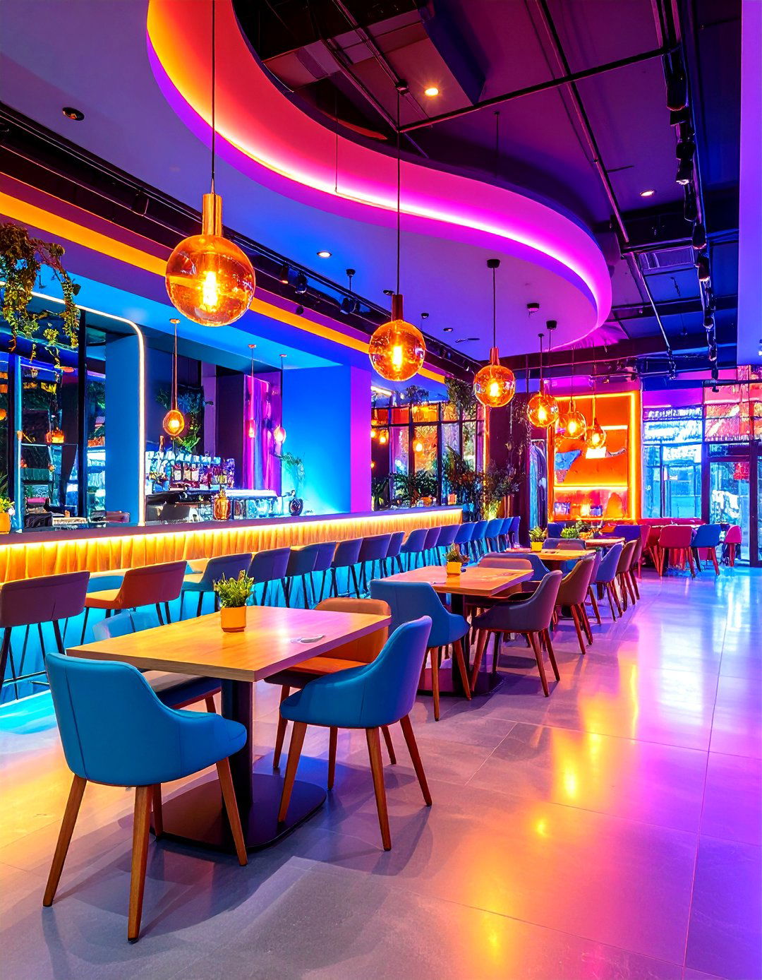 Eatertainment Restaurant Interior Design - 20 Restaurant Interior Design Ideas