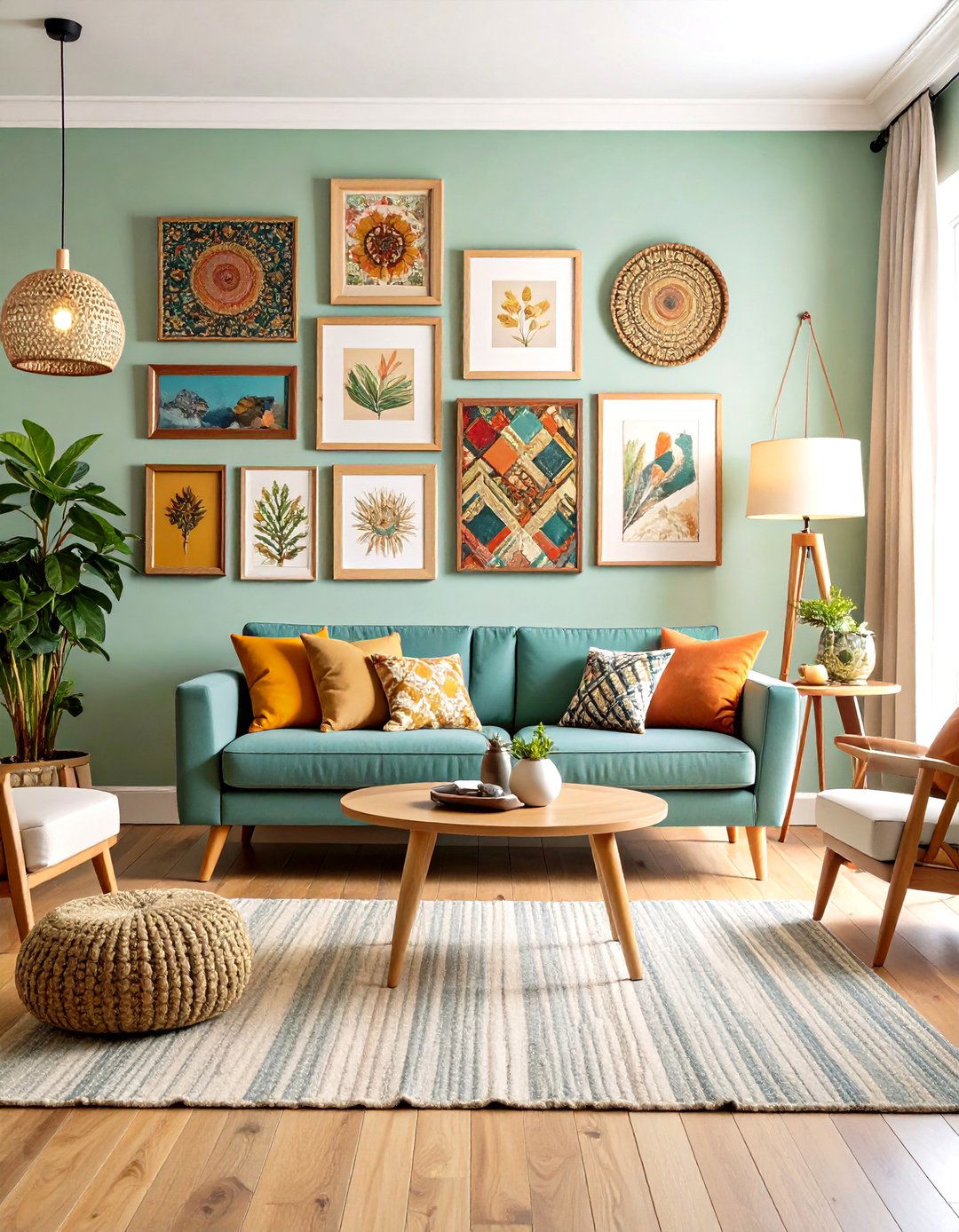 Eclectic Artwork Collages Express Boho Cottage Style Stories - 20 Boho Cottage Style Decor Ideas