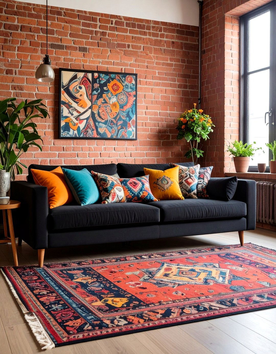 Eclectic Black Couch Living Room - 20 Living Room Ideas With Black Couches