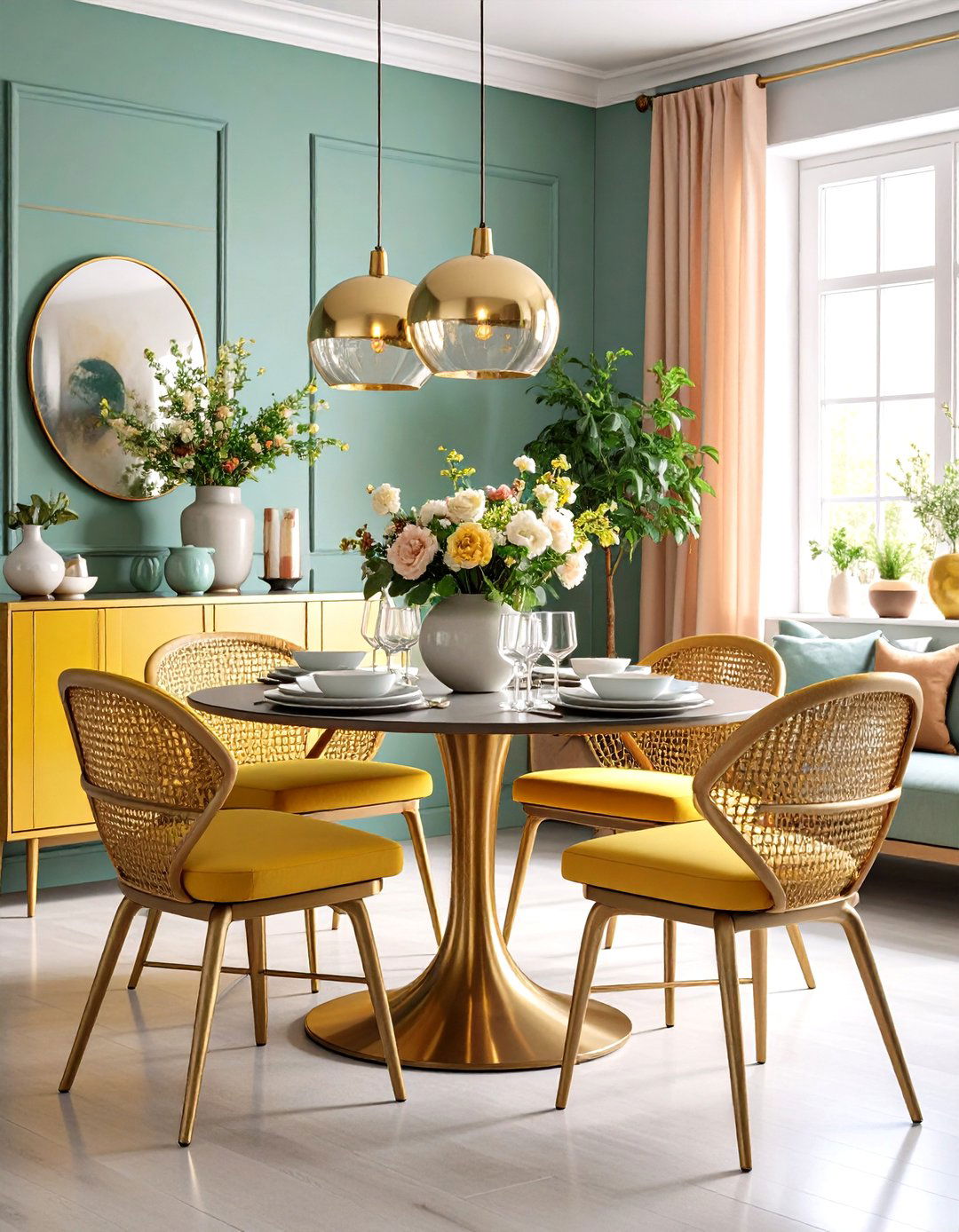 Eclectic Blends Modernize the Dining Room - 20 Dining Room Ideas