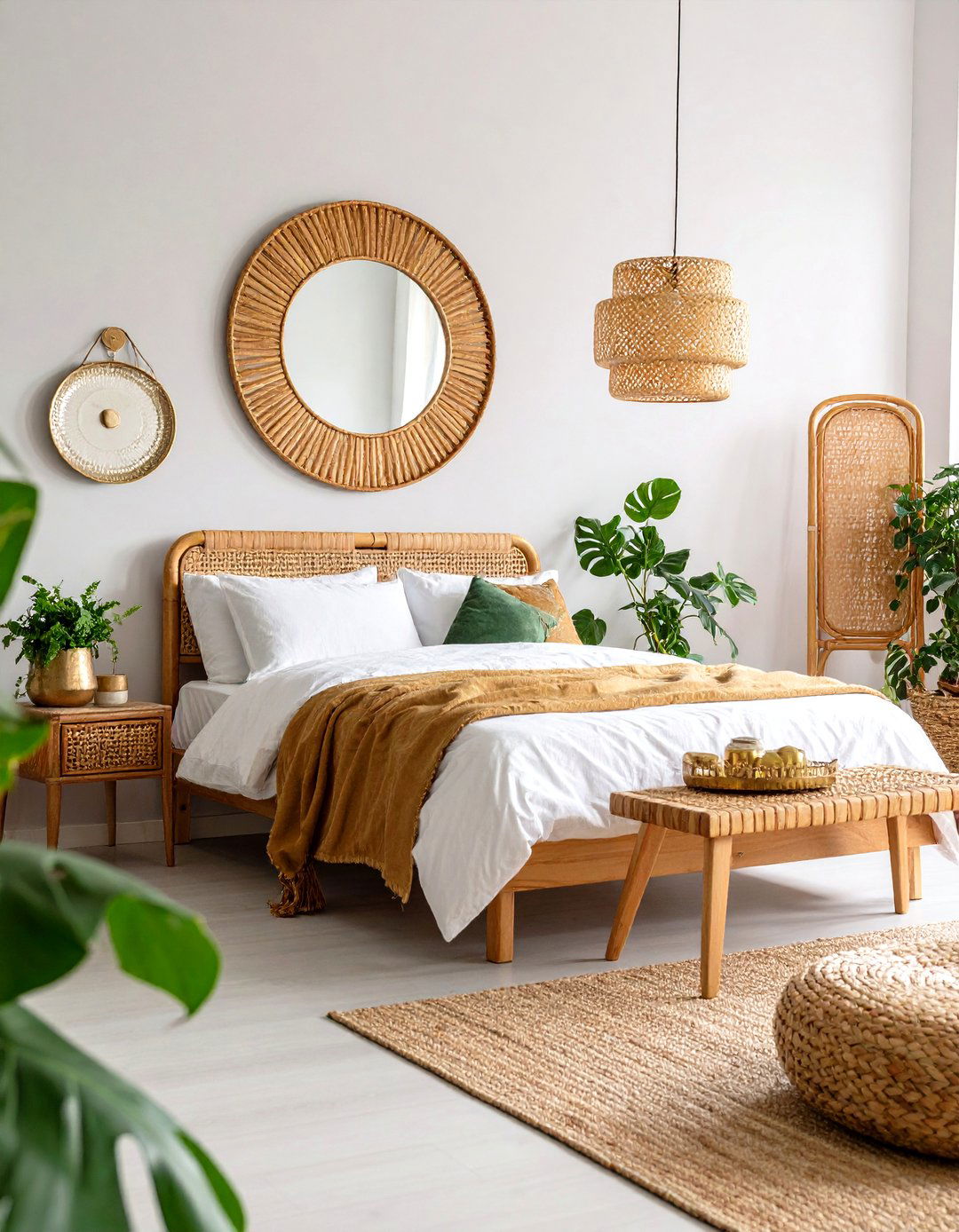 Eclectic Gallery Wall - 20 Teal and Pink Bedroom Ideas