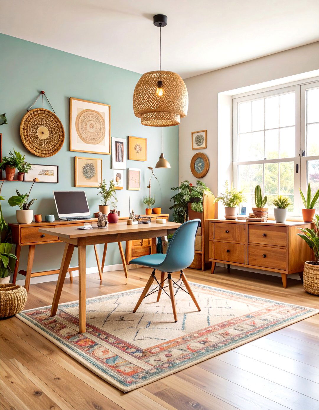 Eclectic Therapist Room with Curated Personal Touches - 20 Therapist Room Ideas