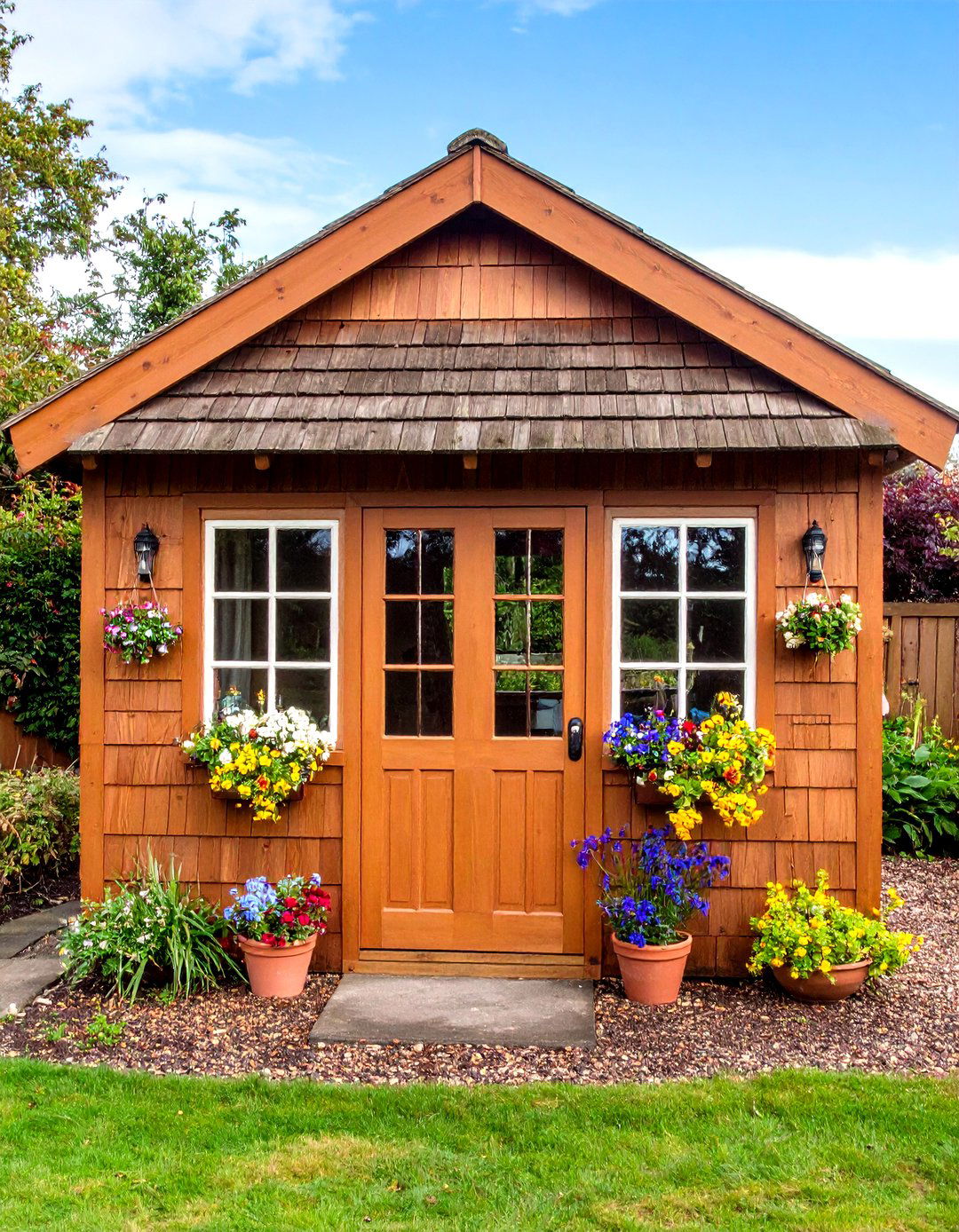Eco Friendly Cob or Straw Bale Shed - 20 Garden Shed Ideas