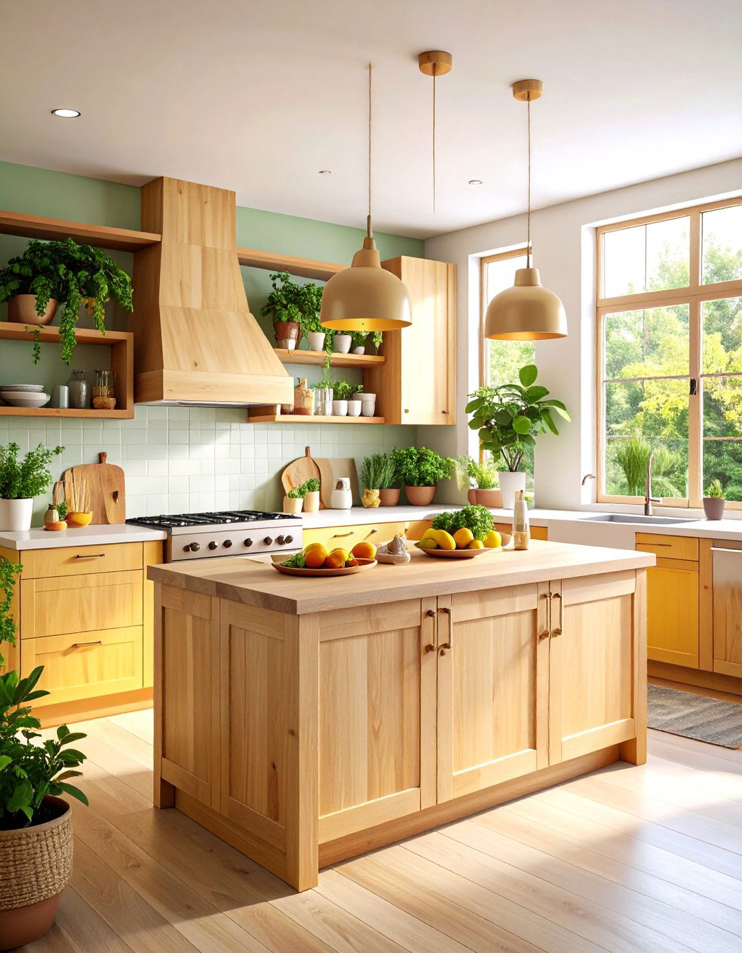 Eco Friendly L Shaped Kitchen with Sustainable Materials - 20 l shaped kitchen ideas