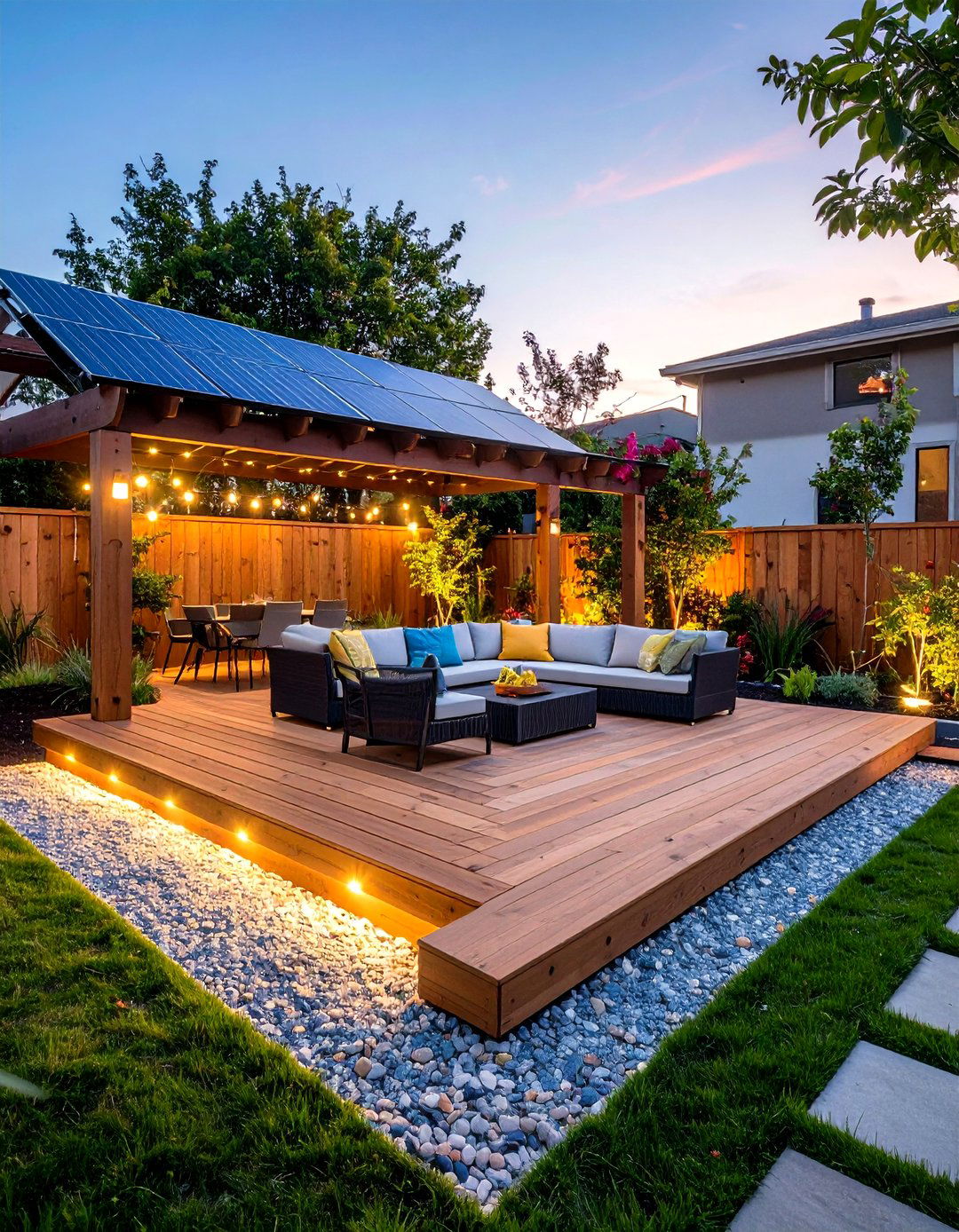 Eco Friendly Materials - 20 Sunken Patio Ideas