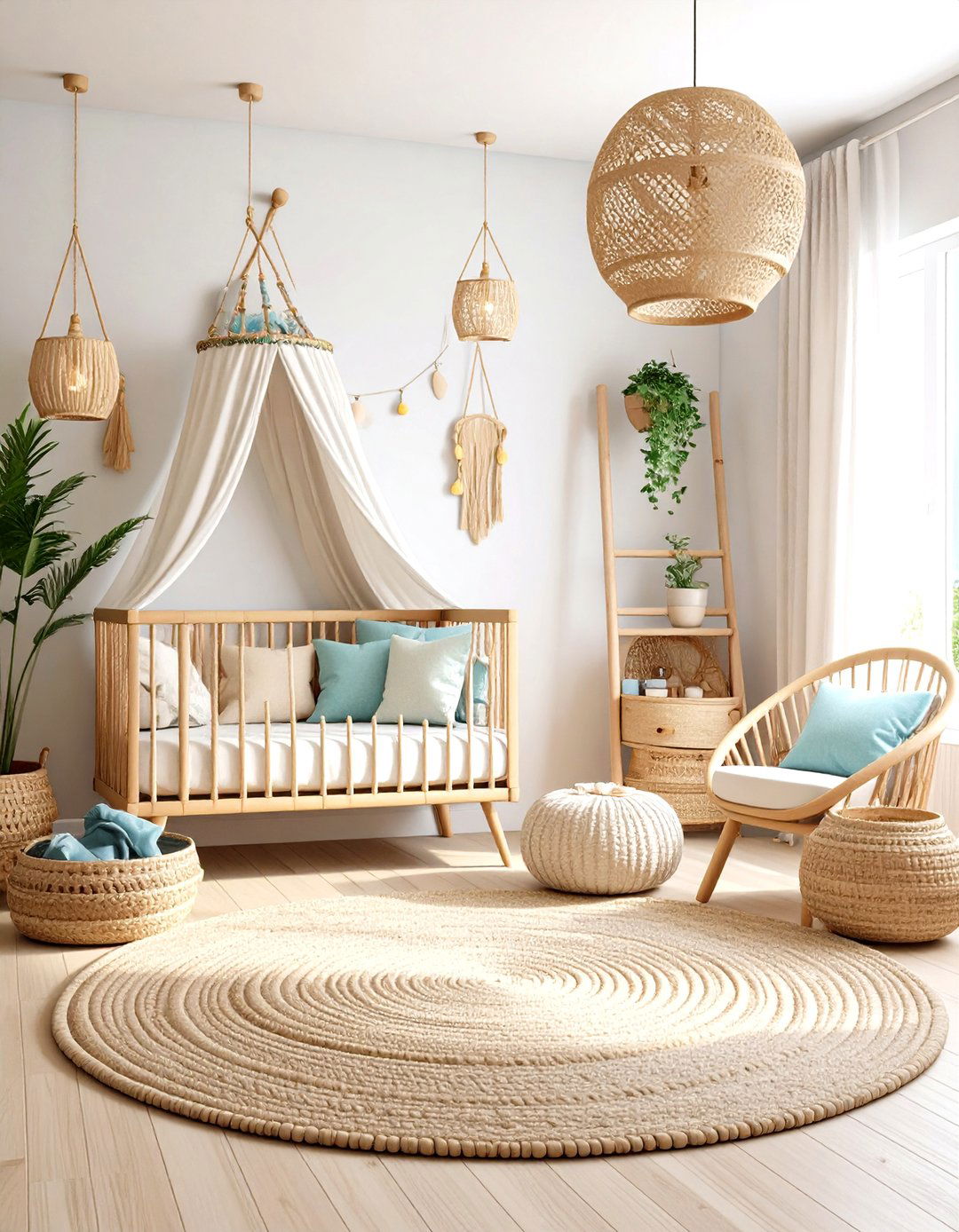 Eco Friendly Moana Ocean Disney Nursery - 20 Disney Nursery Ideas