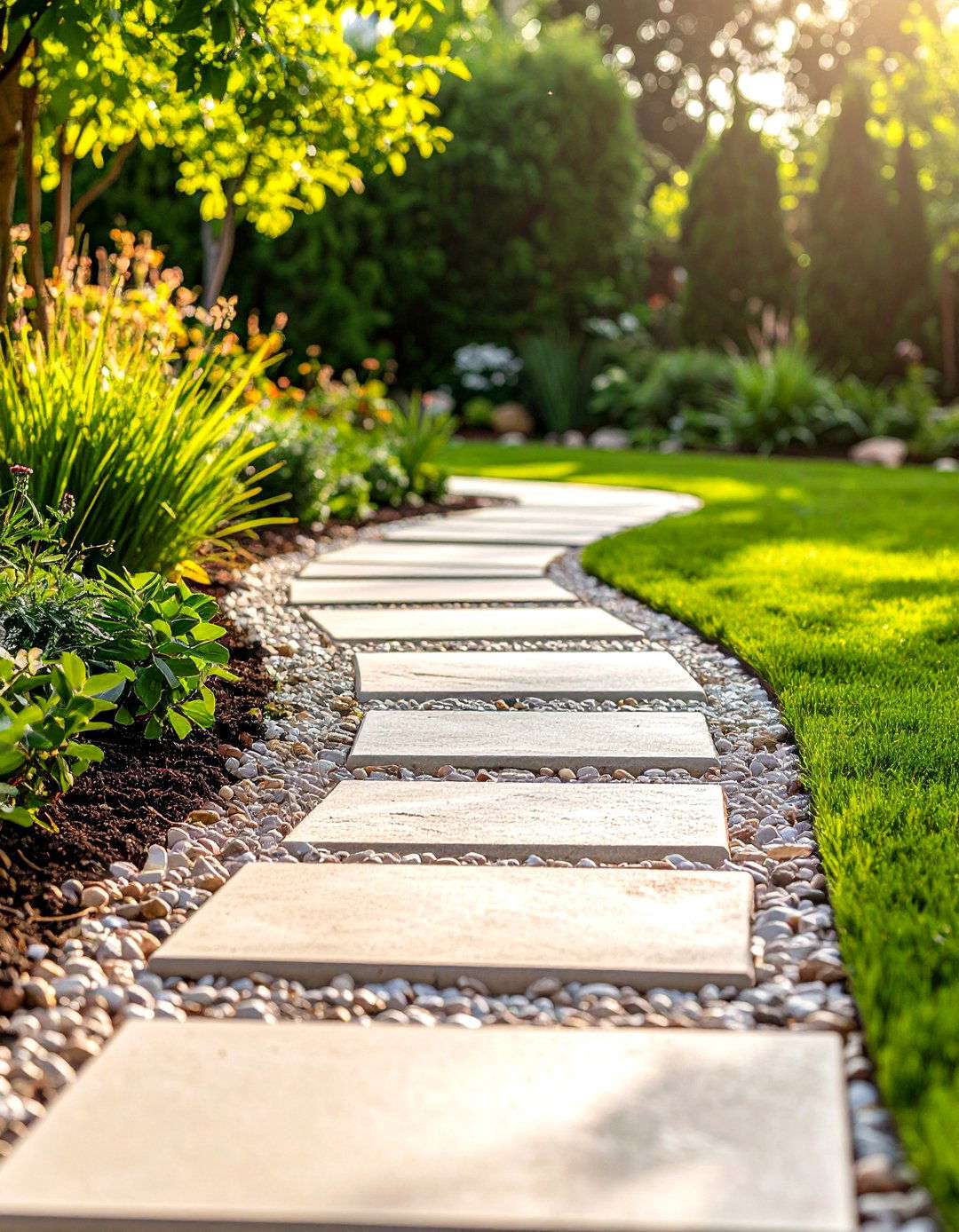 Eco Friendly Permeable Concrete Paver Walkway - 20 Concrete Paver Walkway Ideas