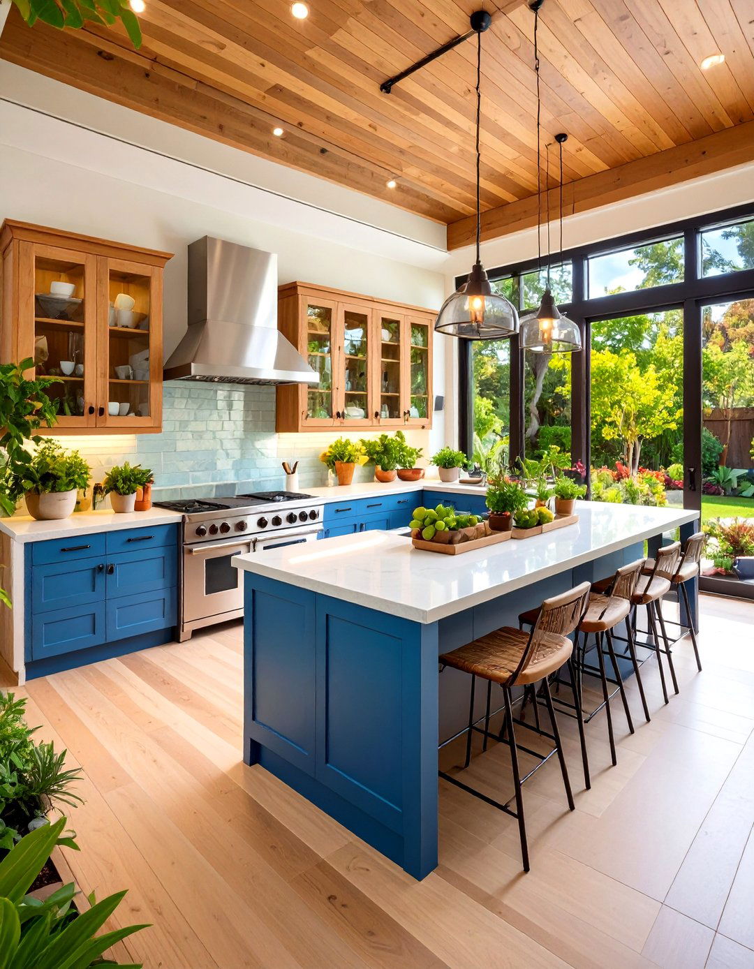 Eco Friendly Sustainable L Shaped Outdoor Kitchen - 20 L Shaped Outdoor Kitchen Ideas