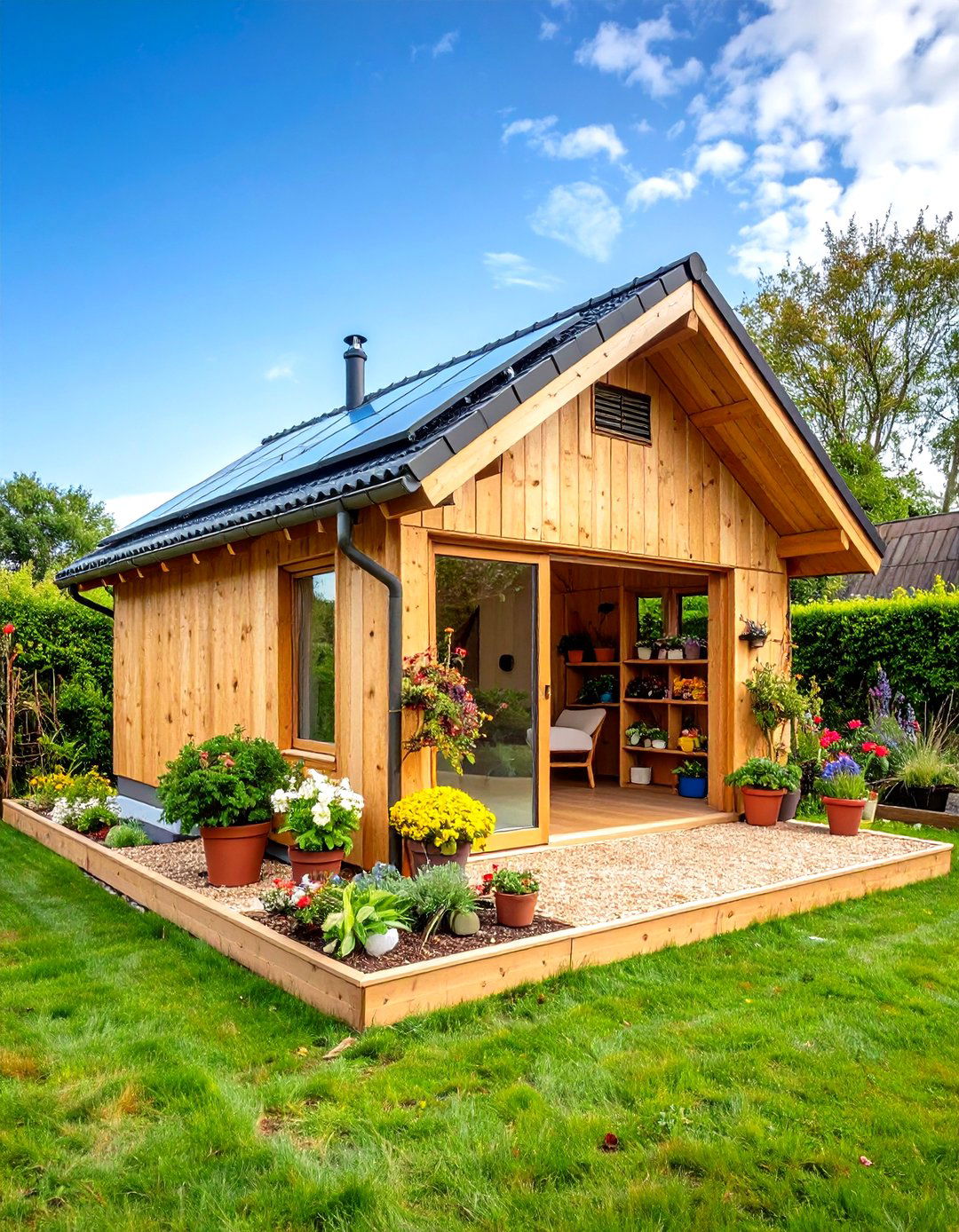 Eco Friendly Timber Garden Room - 20 Garden Room Ideas