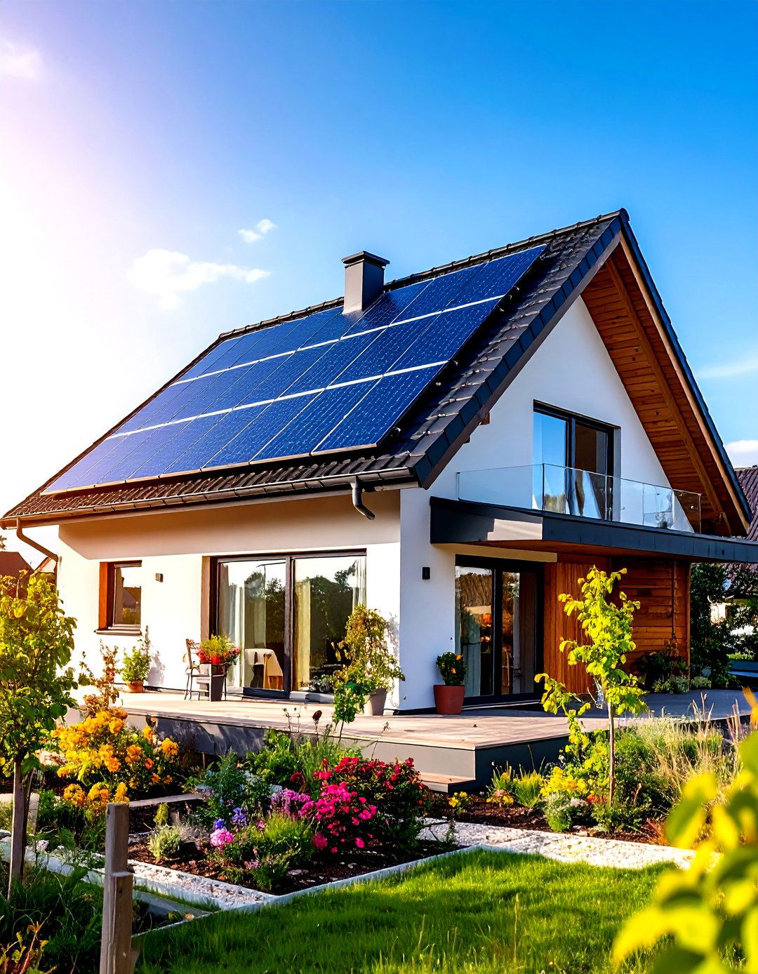Eco Retrofit Passive House with Black Metal Roof - 20 houses with black roofs