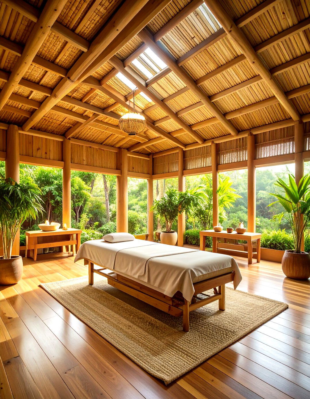 Eco Sustainable Bamboo Cabin - 20 Massage Room Setup Ideas
