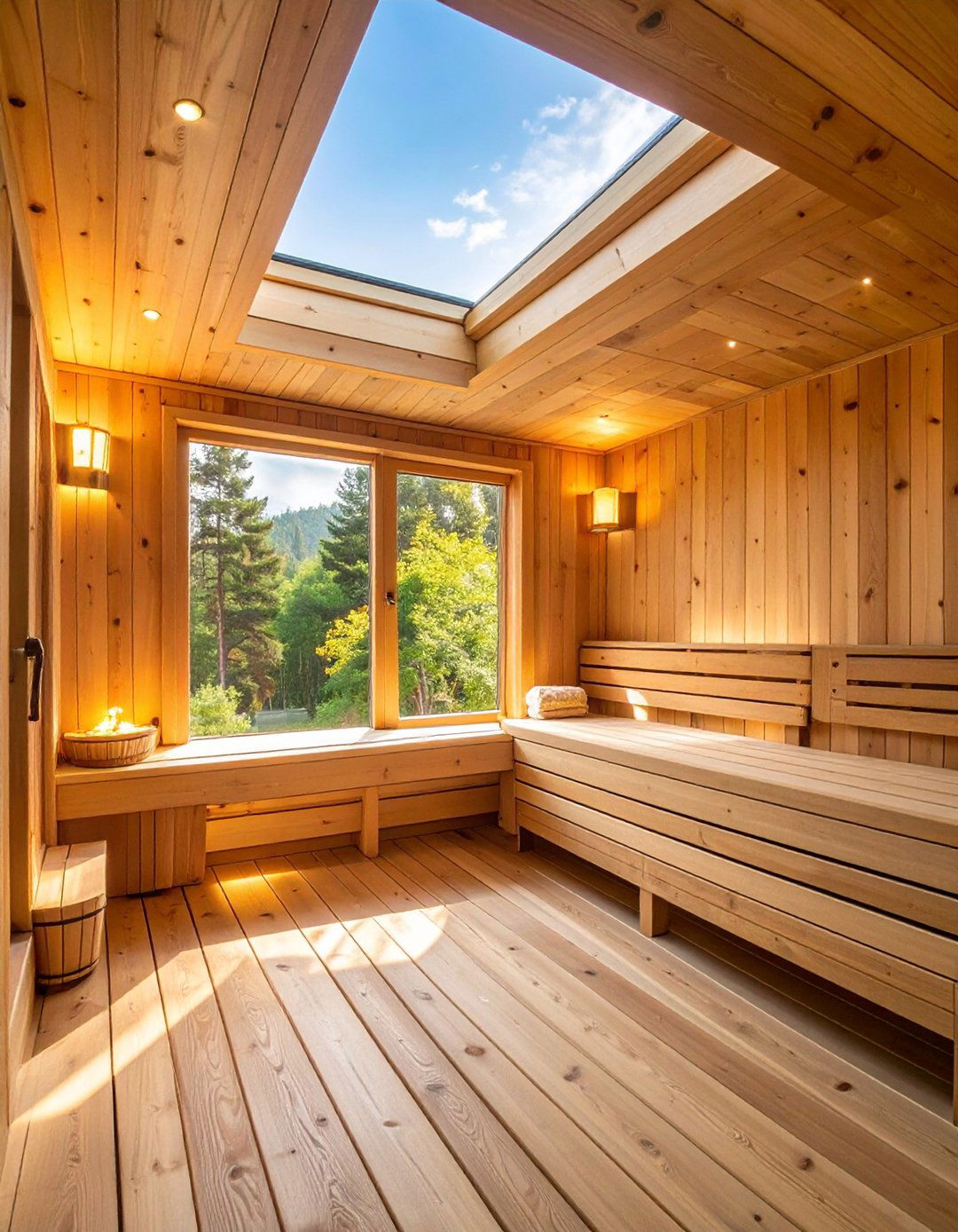 Eco friendly Materials - 20 Sauna Room Design Ideas