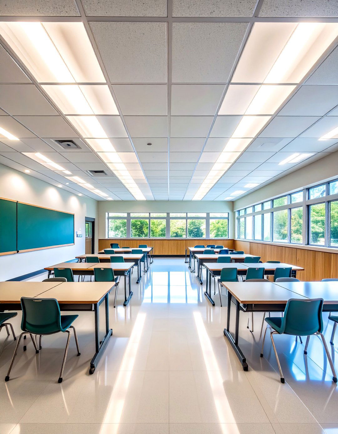 Edge Lit Grid Tile Drop Ceiling Lighting - 20 Drop Ceiling Lighting Ideas