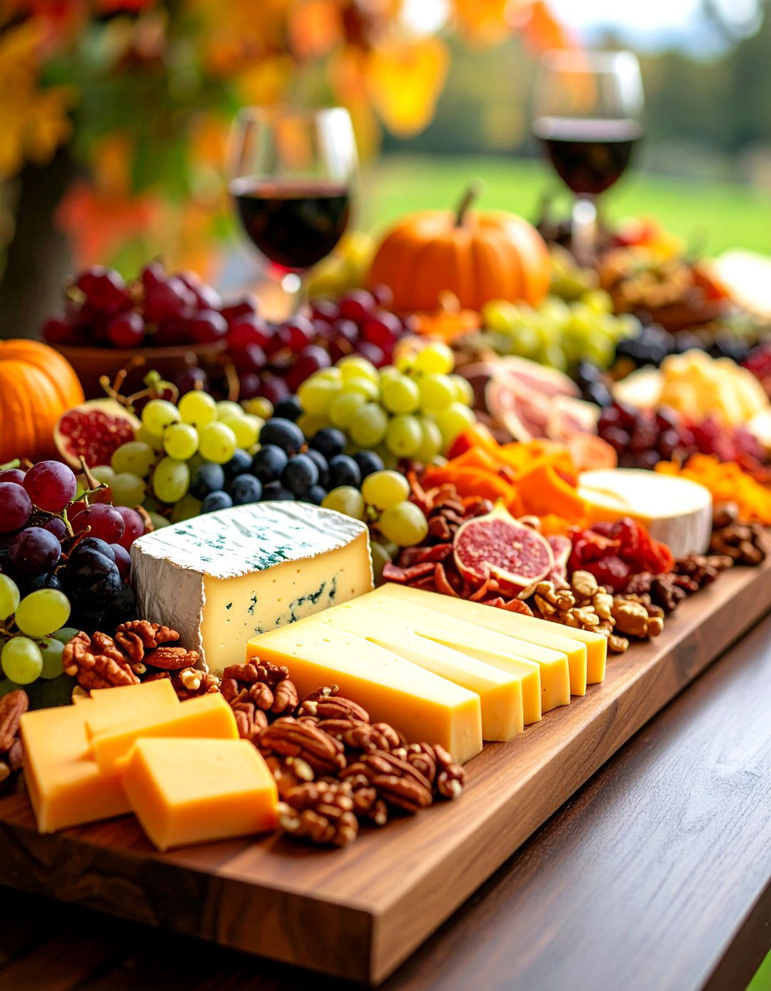 Edible Charcuterie Board Centerpiece - 20 Thanksgiving Centerpiece Ideas